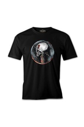 Punisher - Logo Shot Siyah Erkek Tshirt ES-1644