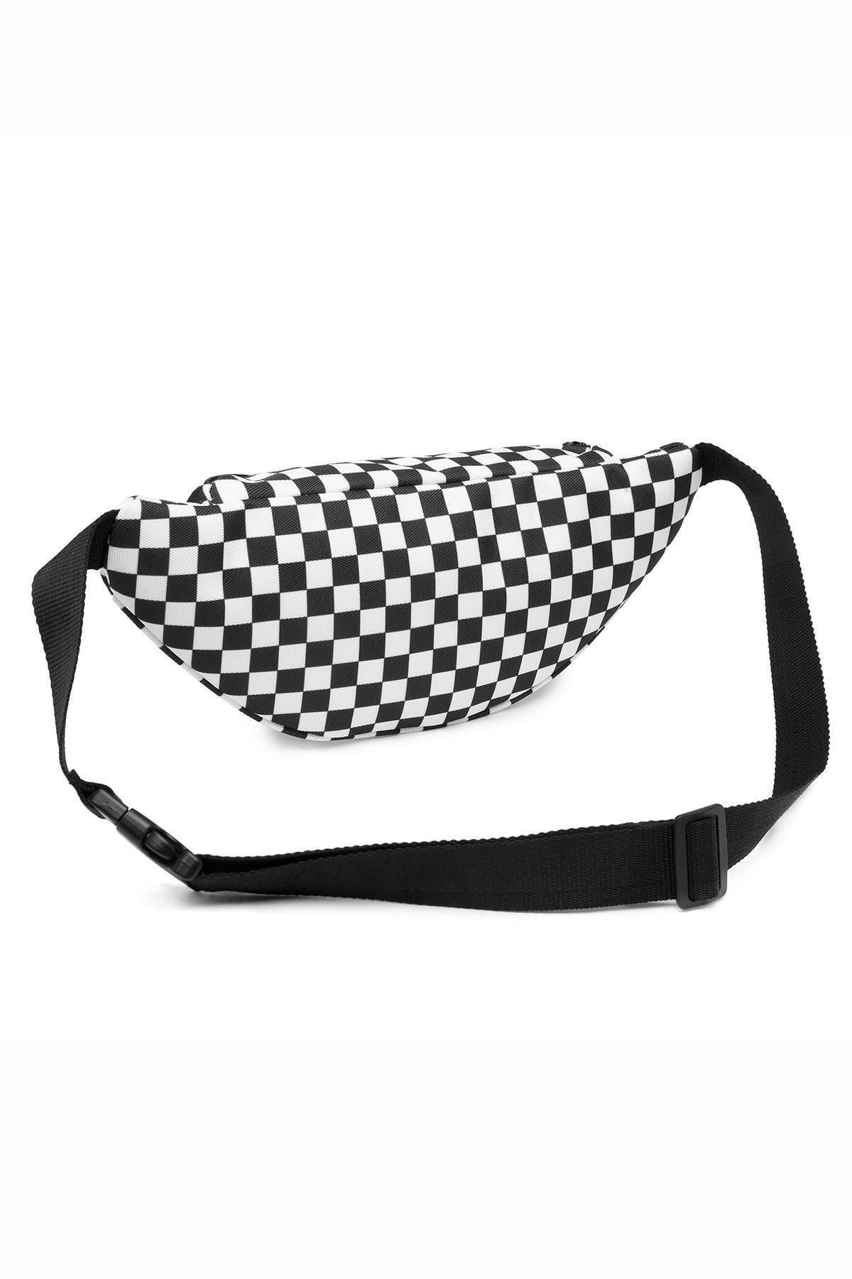 Smart Bags 3030 Checker Pattern Unisex Waist Bag Trendyol