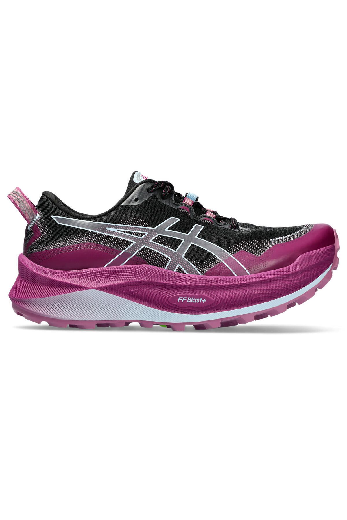 Черные женские уличные туфли Asics Trabuco Max 3 1012b606-001 1012B606-001