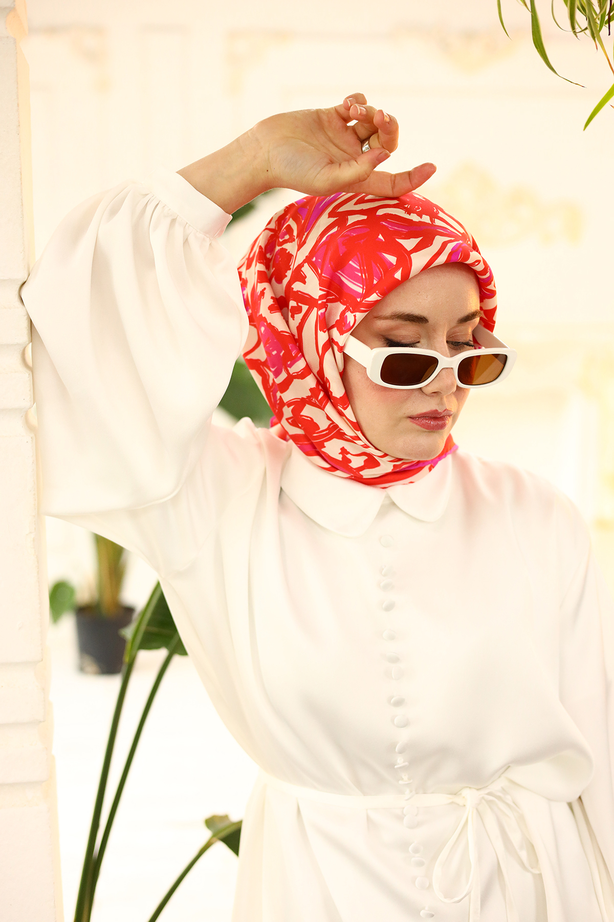 روسری زنانه خانه ابریشم | 11419-88 Silk Home - Image 6