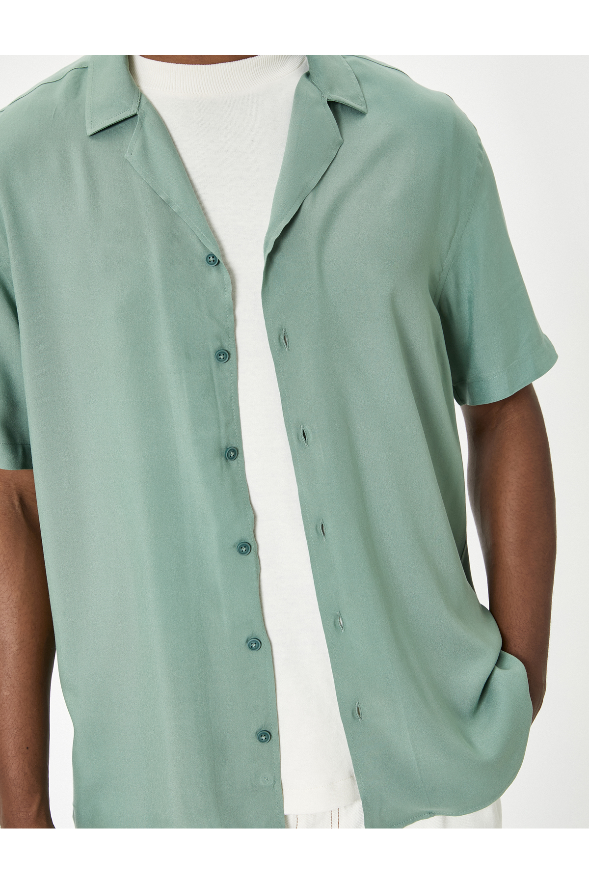 پیراهن مردانه کوتون | 4SAM60013HW Koton - Image 5