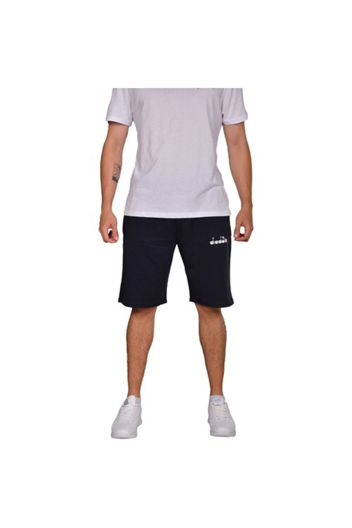 Diadora-Mesa - Pantaloni scurți sport din bumbac bleumarin - Mesa 2