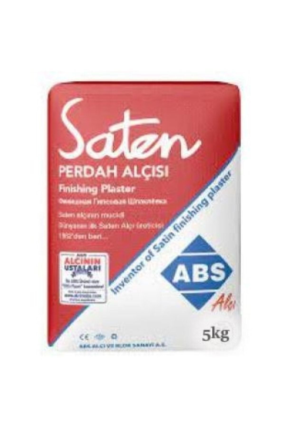 ABS Saten Alçı 5kg