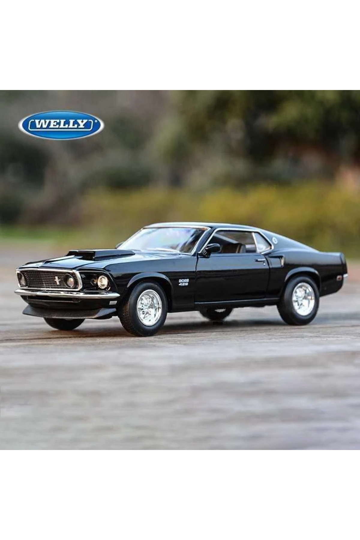 TRUST STORE 1969 Ford Mustang 429 Siyah 1:24 Model Araba - Fiyatı