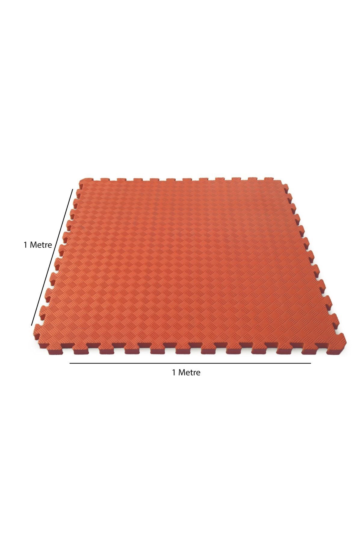 Kırmızı 13 Mm Kalınlık 100cm X 100cm Eva Spor Matı Kırmızı Tatami Spor Salonu Yer Minderi