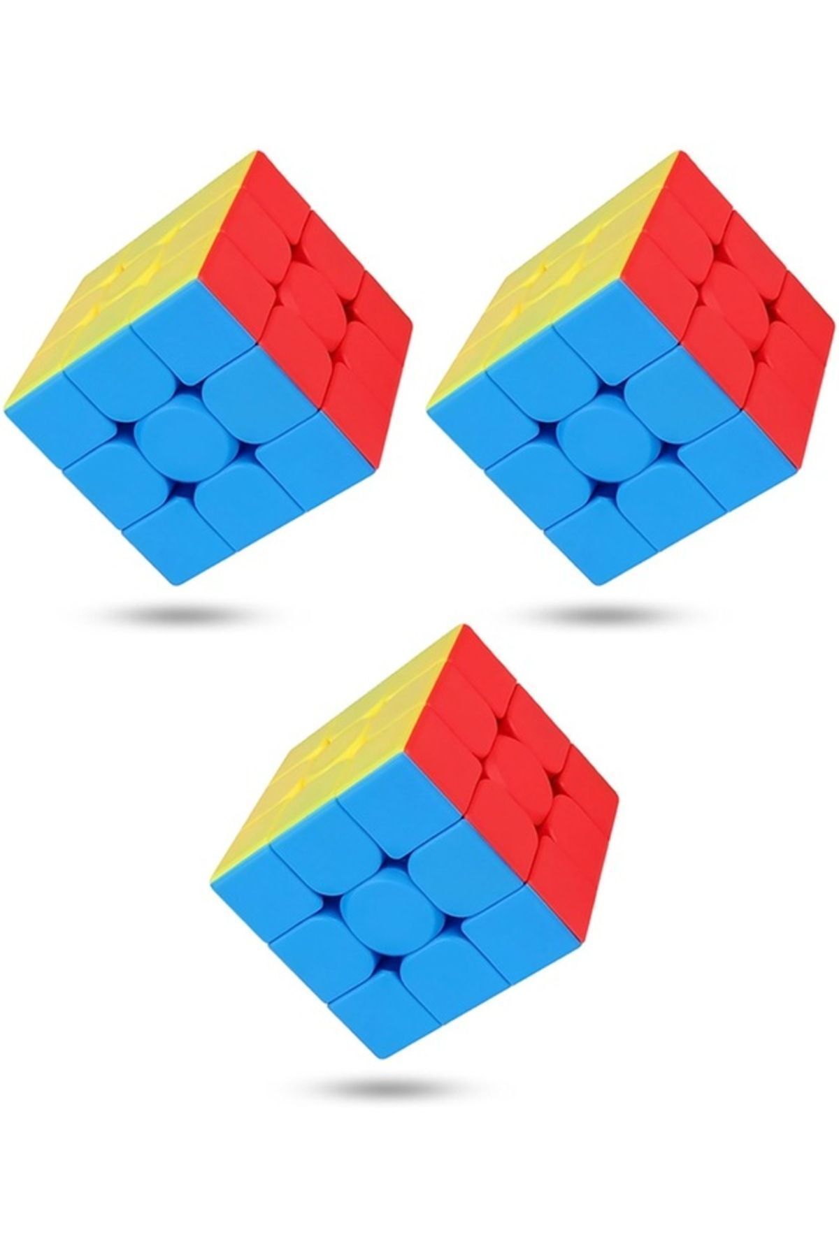 Speed ​​Cupe Rubik's Cube Intelligence Cube 3x3 Vivid Colors Speed ​​Cube, 3 Intelligence Games