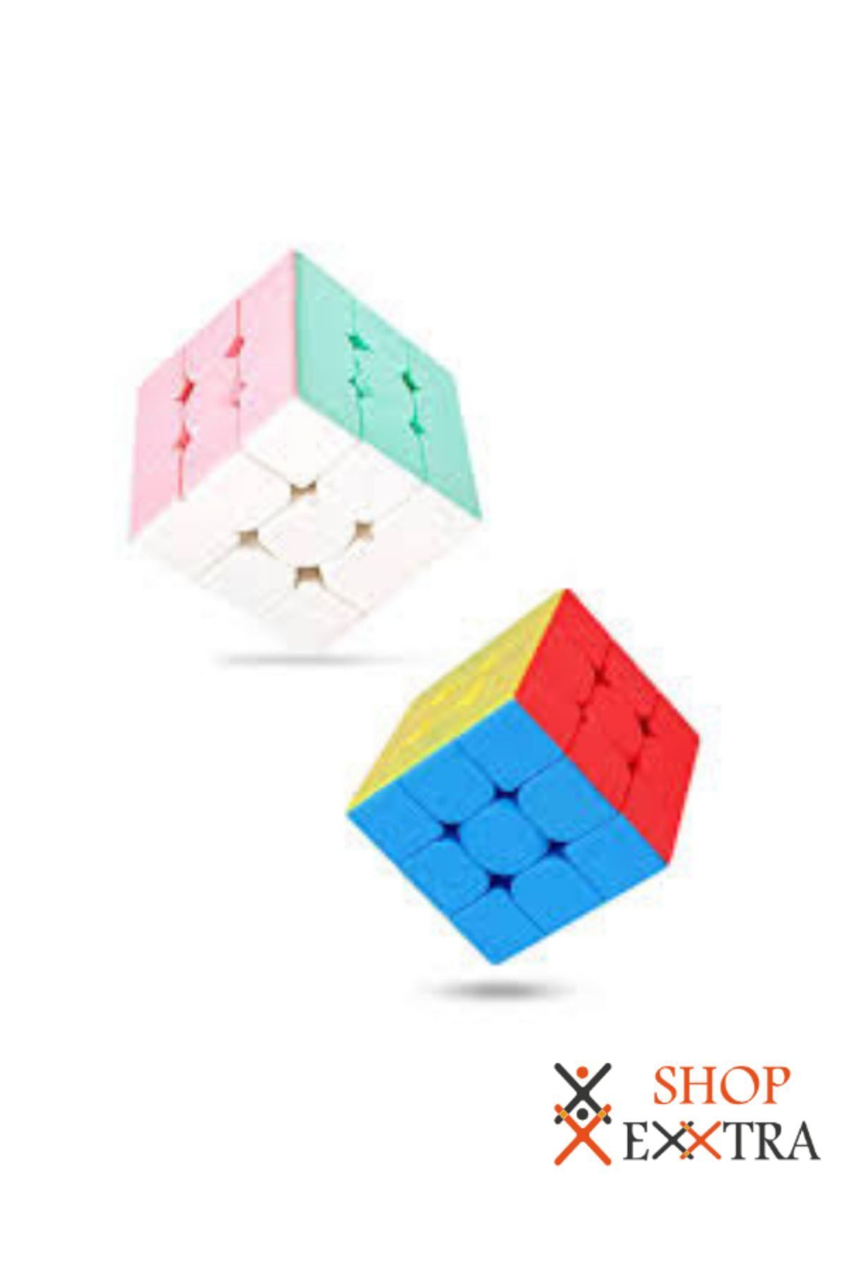 Speed ​​Cupe Rubik's Cube Intelligence Cube 3x3 Vivid Colors and Pastel Cube