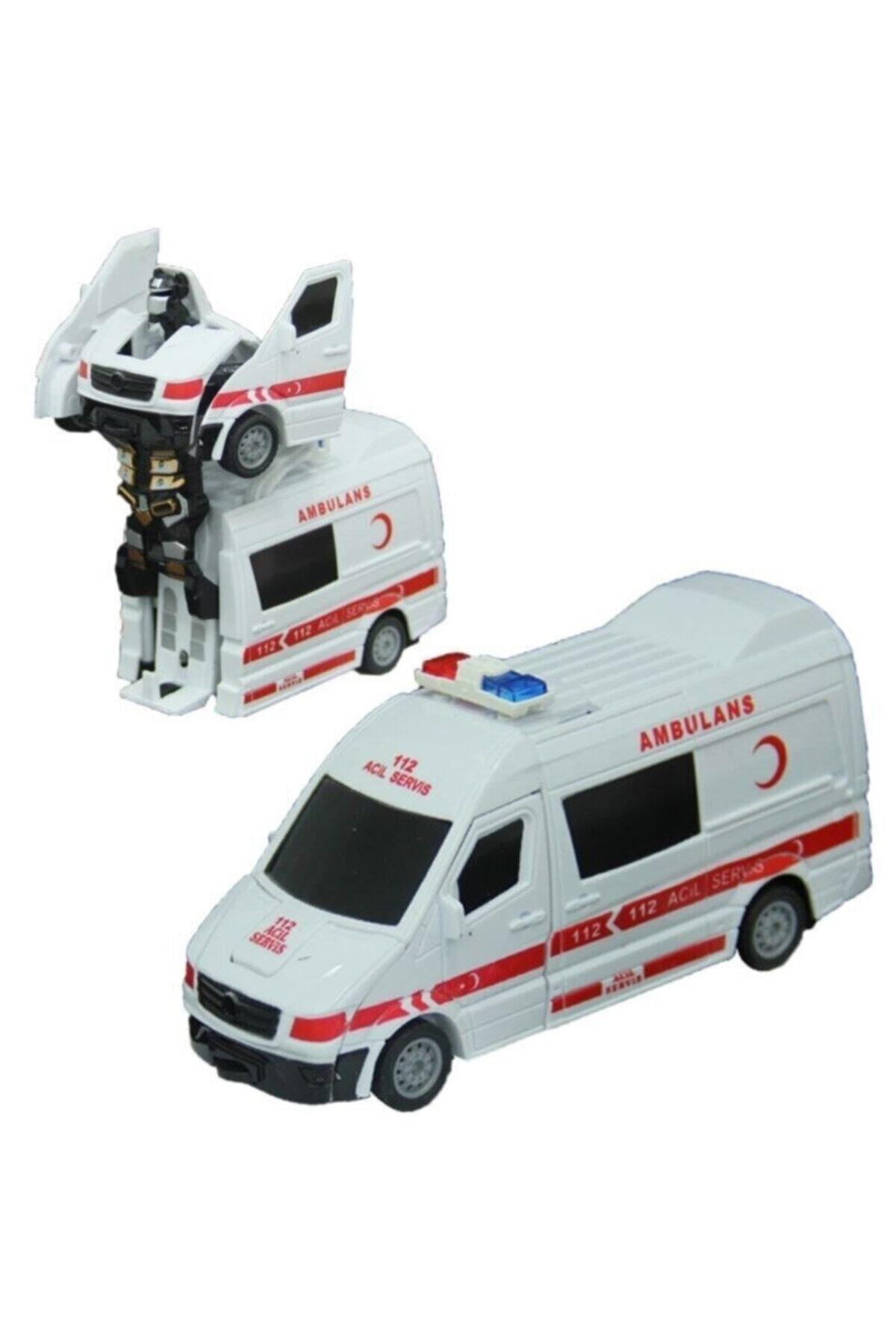 First Aid Vehicles Transforming into Robots