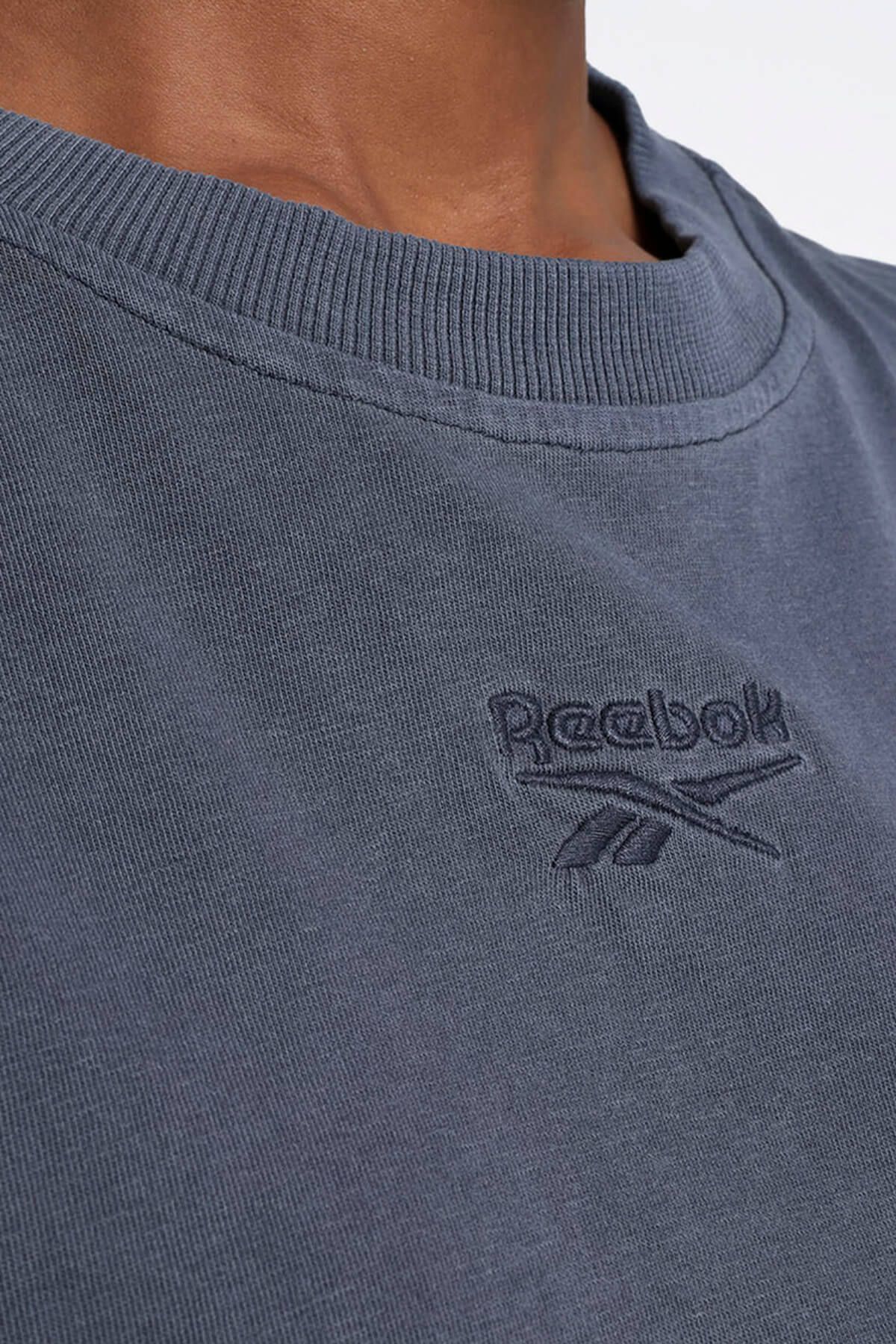 T shirt manica lunga reebok deals