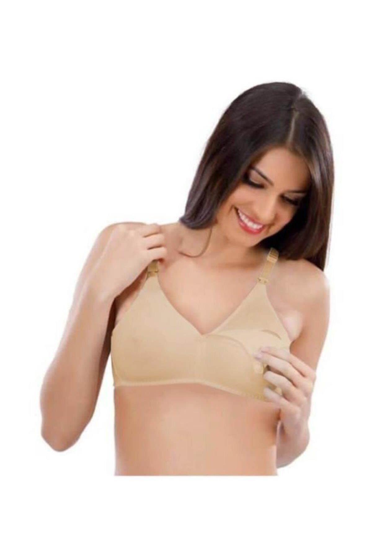 Liza Kadın Beyaz Emzirme Sütyeni