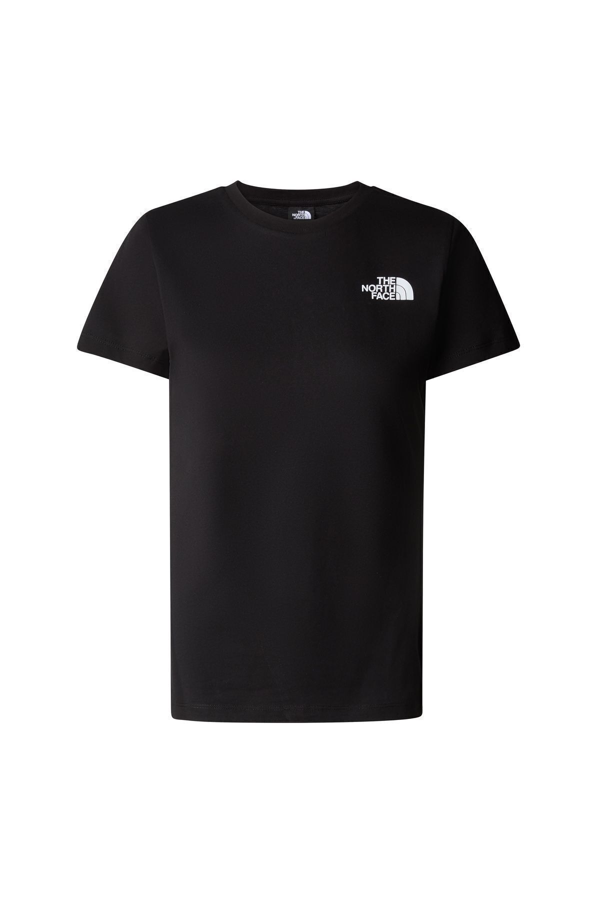 THE NORTH FACE W S/s Box Nse Slim Tee női fekete póló Nf0a87nmjk31