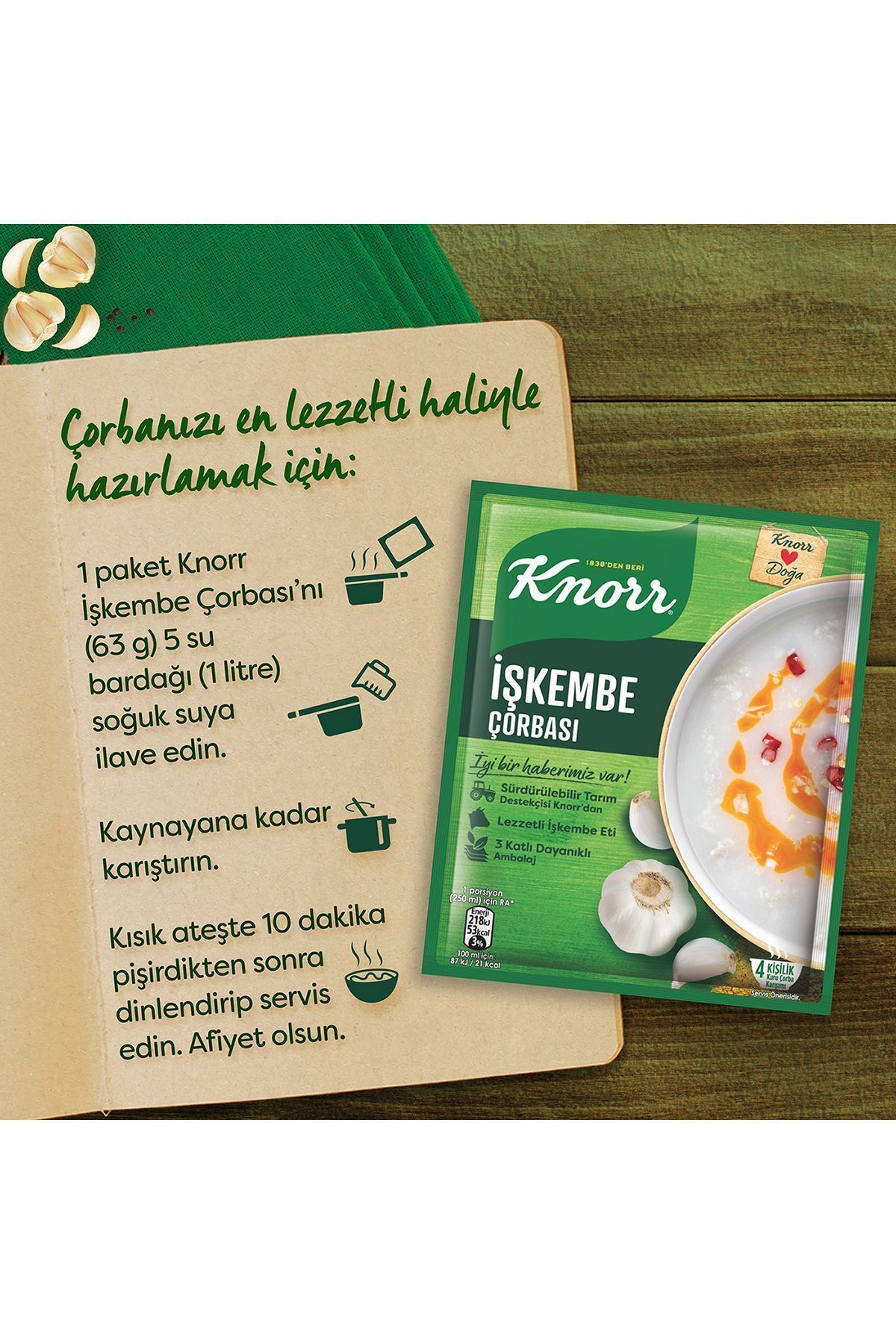 İşkembe Çorbası 63 gr X 12 Adet - 6