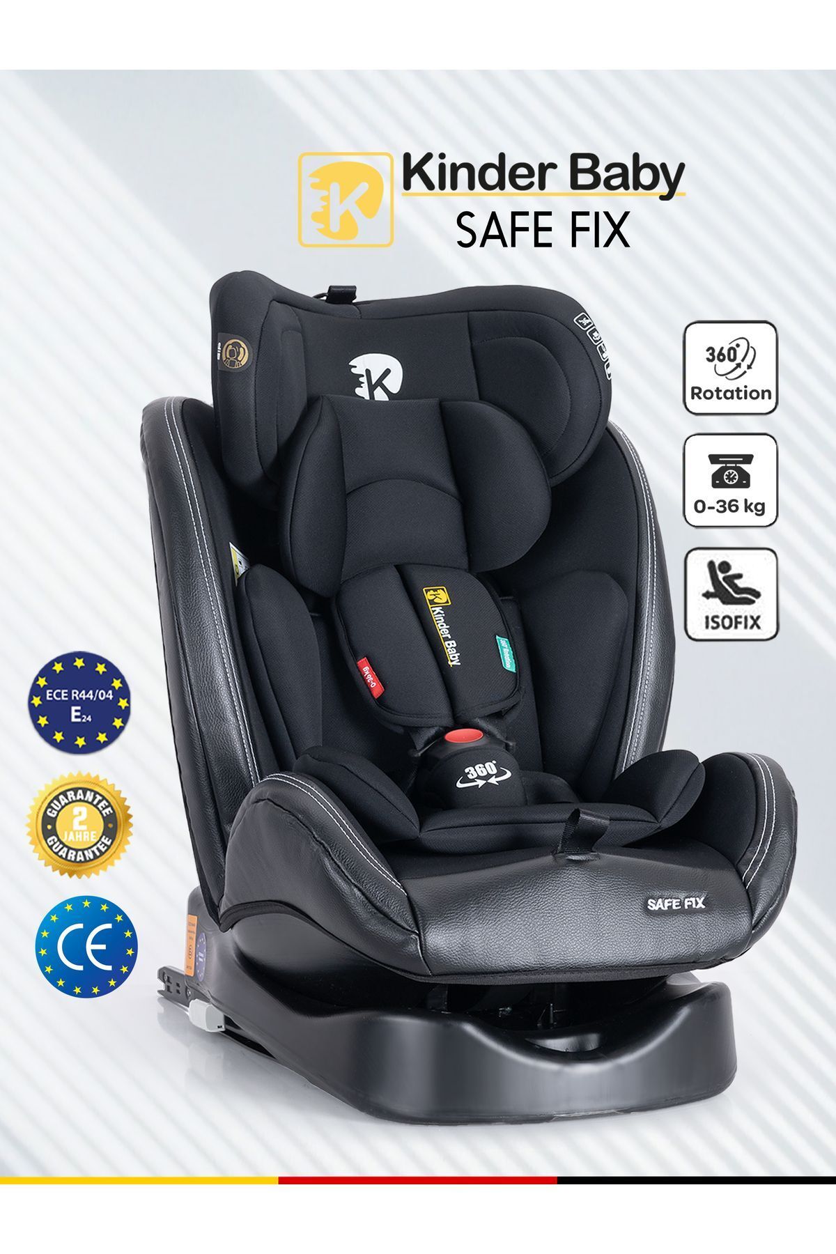 Kinder Baby Safe Fix 360 Derece Donebilen 0 36 Kg Isofixli Oto Koltu u Fiyat Yorumlar Trendyol