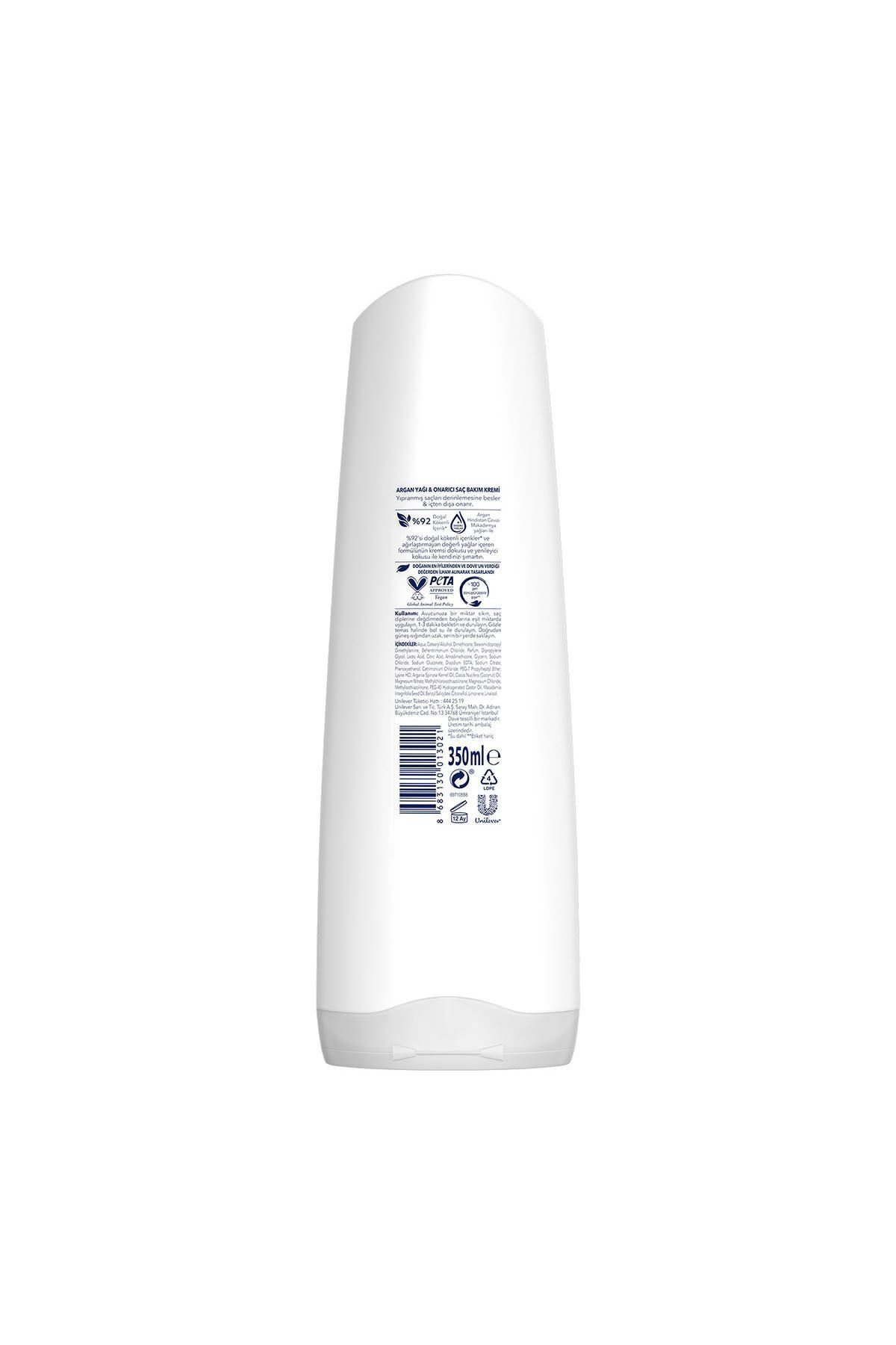 Ultra Care Saç Bakım Kremi Onarıcı Bakım Argan Yağı 350 ml X3 — SET.UNİ.4137 — تصویر 7 از 7