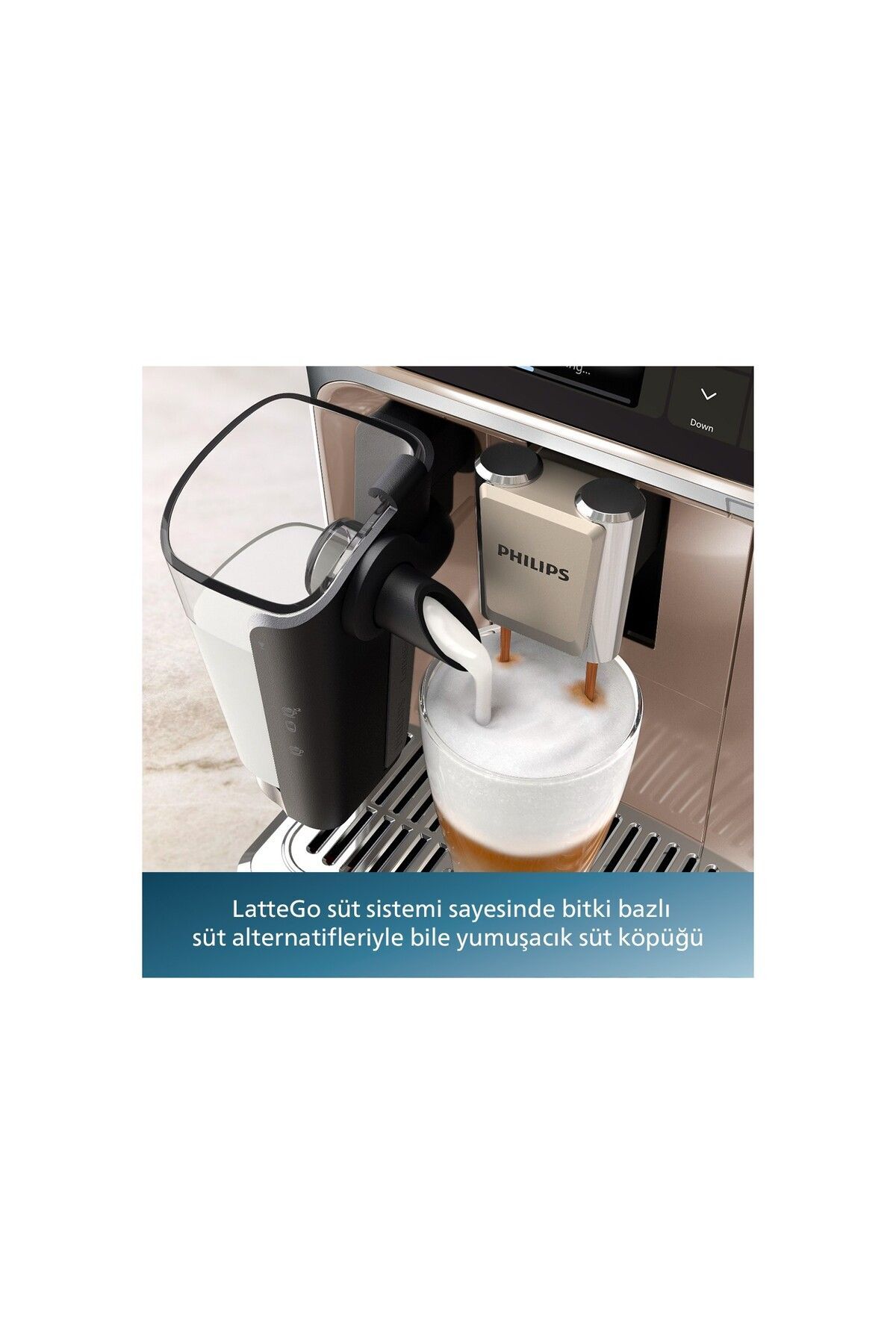 5000 Yeni Seri Tam Otomatik Espresso Makinesi 20 Farklı Kahve Tefal Termos Hediyeli 7