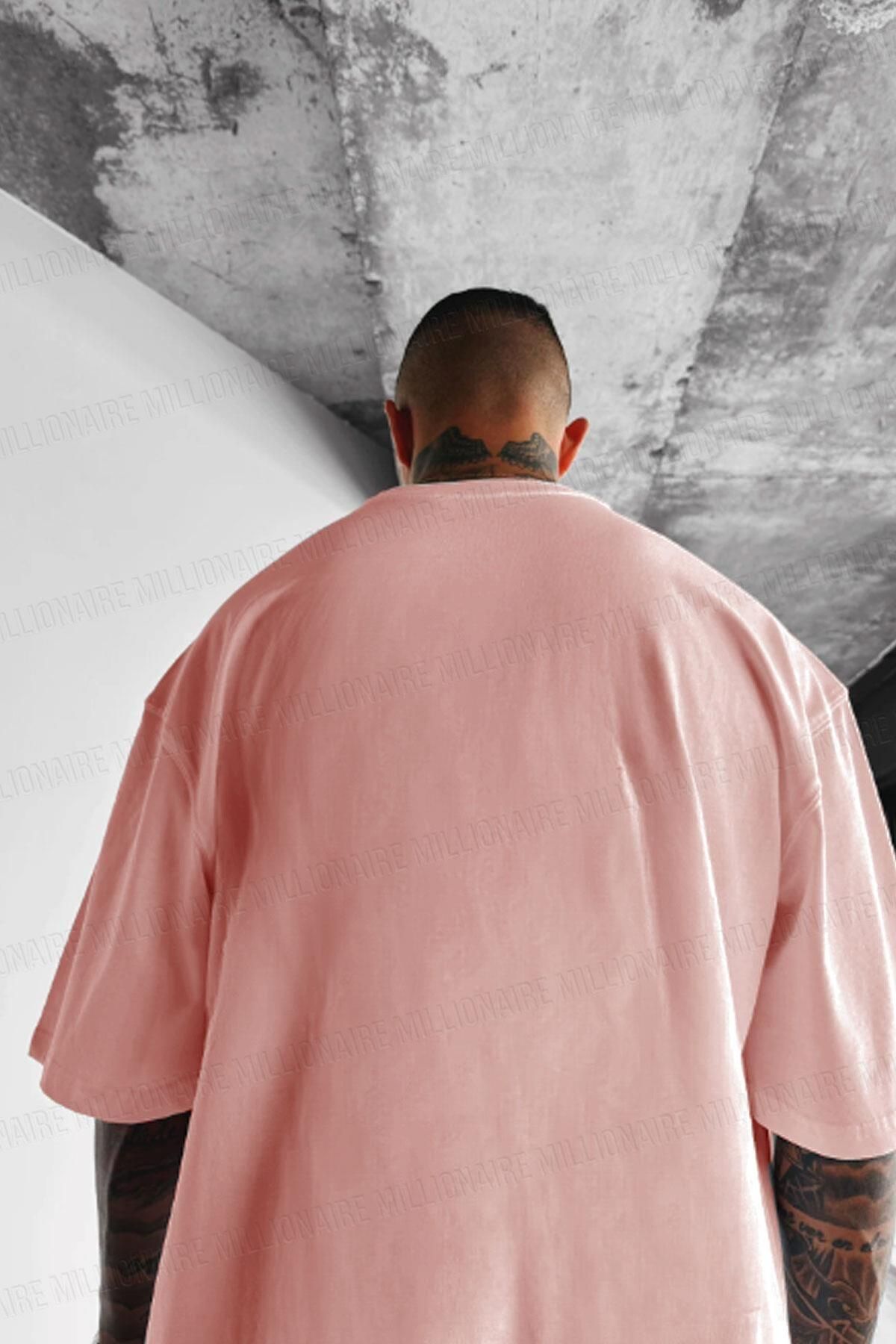Teenage Millionaire-Ανδρικό μπλουζάκι Salas Basic Salmon Basic Unprinted Oversize 2