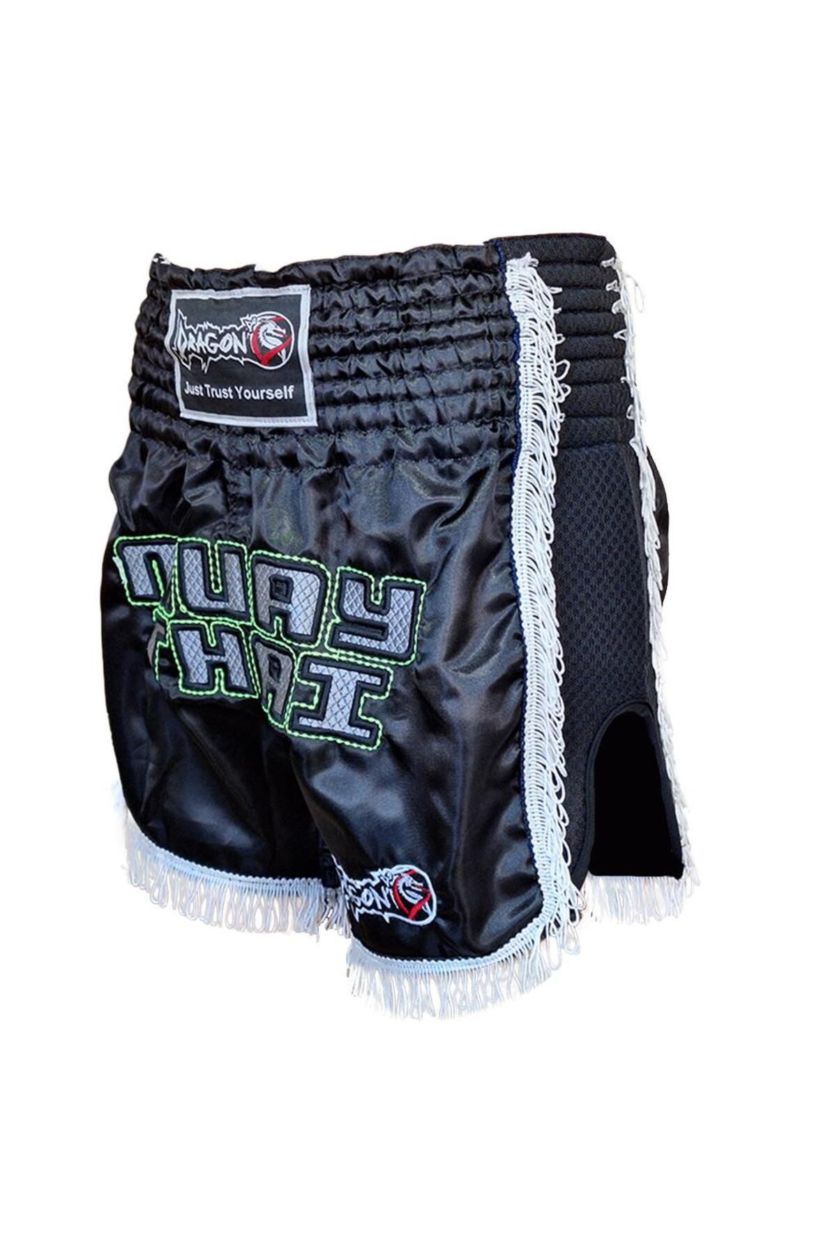 Dragondo-MT3020 Apache Muay Thai Shorts - Tassels 3
