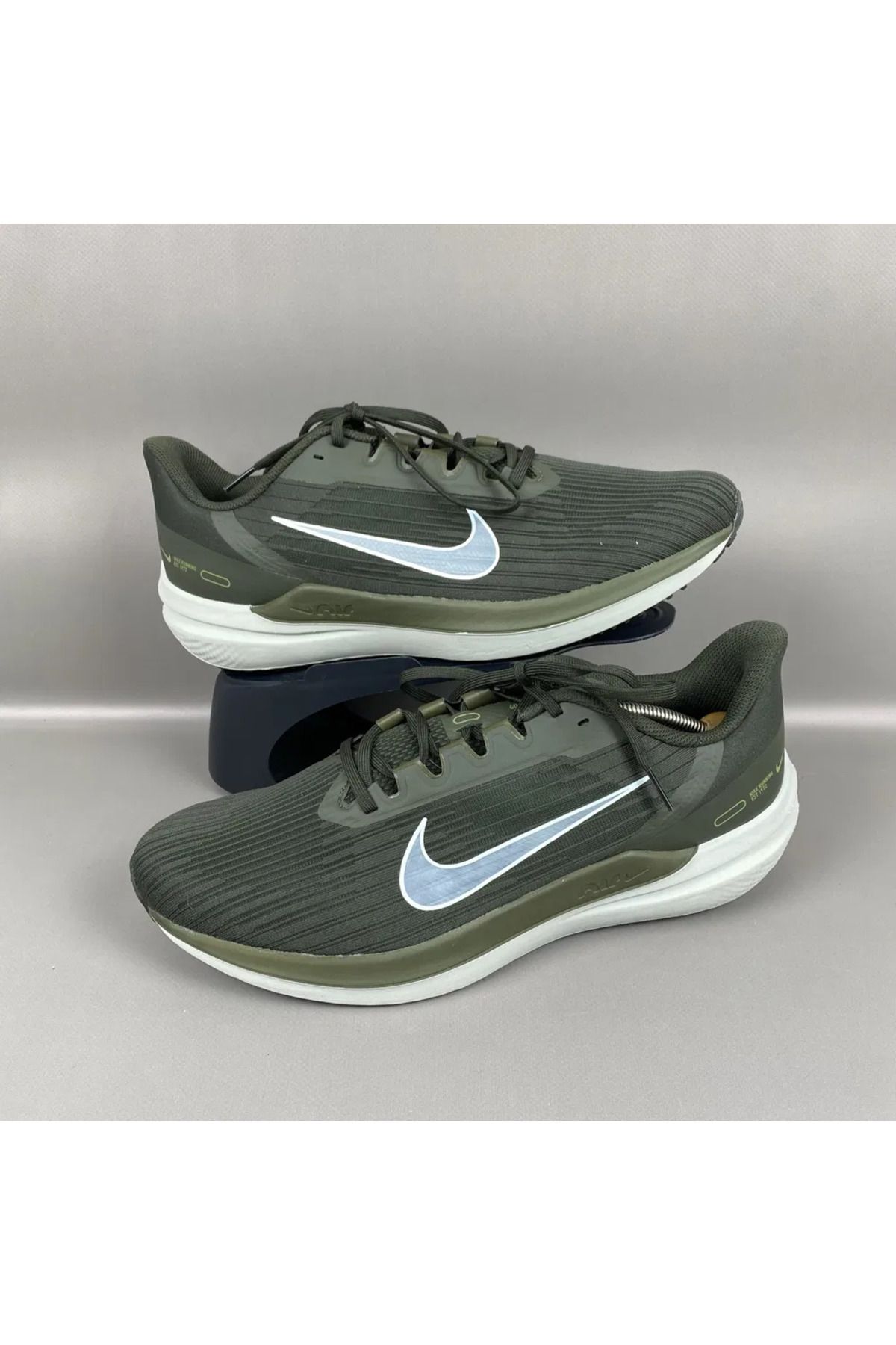 کفش دو و تمرین سبز مردانه زنانه Air Winflo 9 رانینگ ورزشی DD6203 300 Nike
