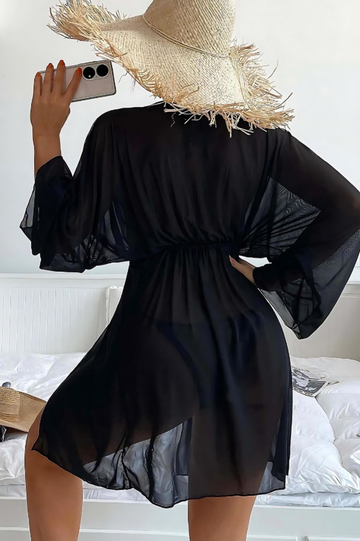 Good Miss Pareo Black Beachwear Trendyol