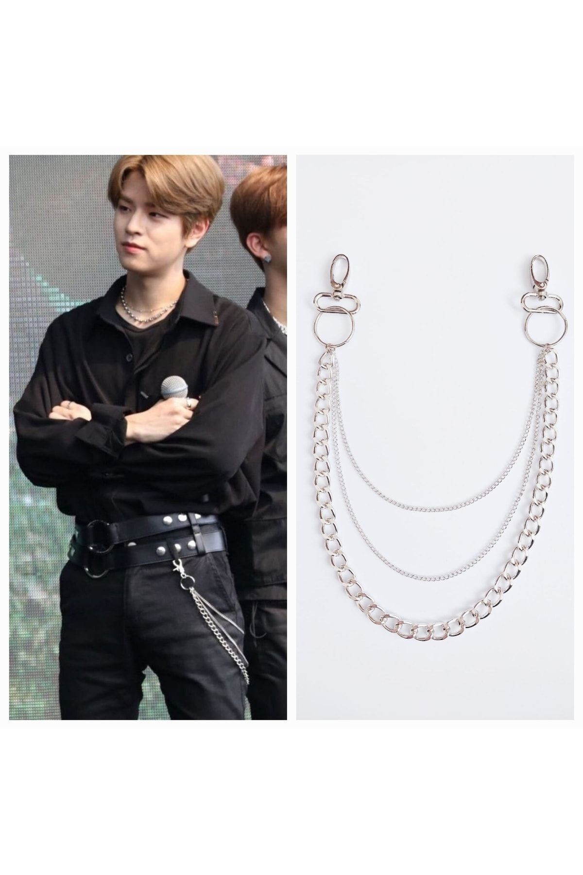 Kpop Straykıds Seungmin Trouser Strap