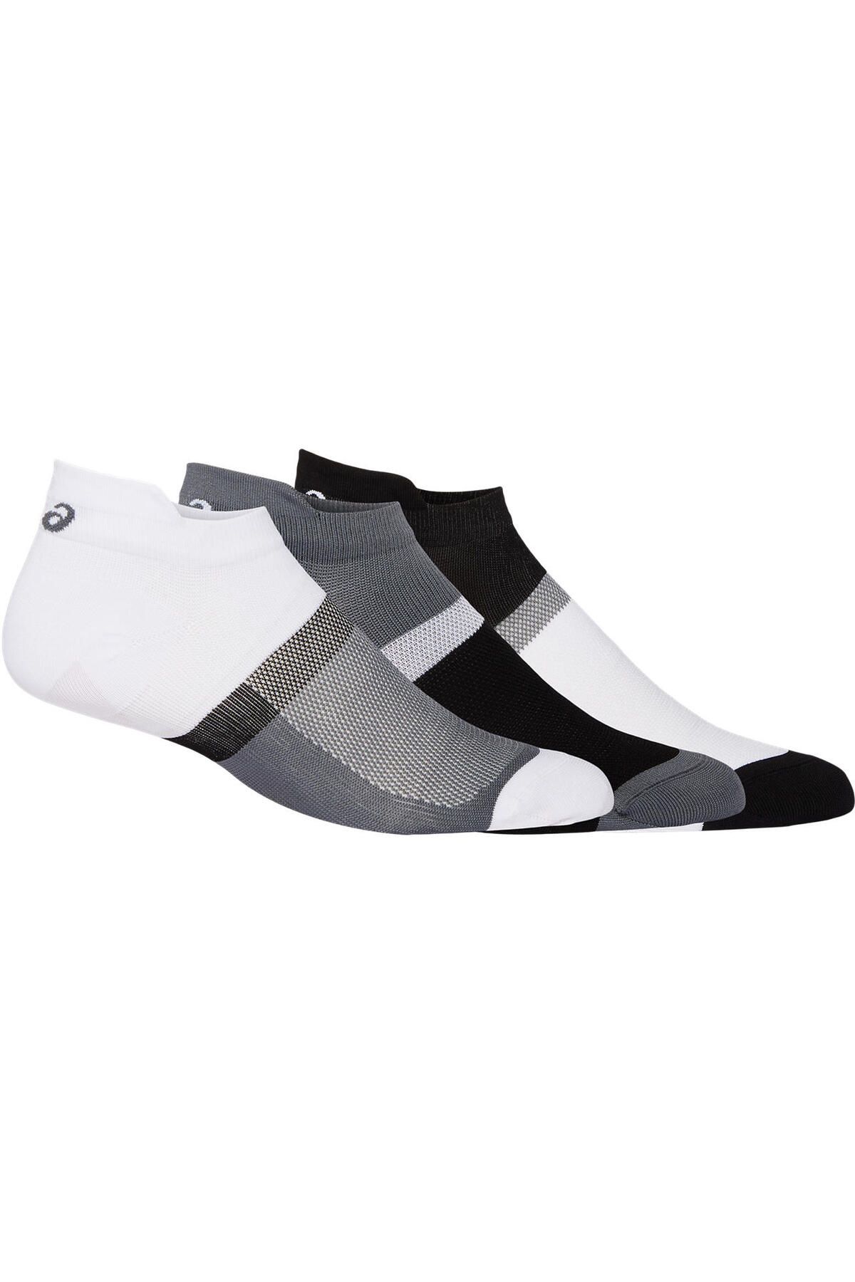 Asics 3ppk Color Block Ankle Sock Unisex Siyah Çorap 3033b560-001 3033B560-001