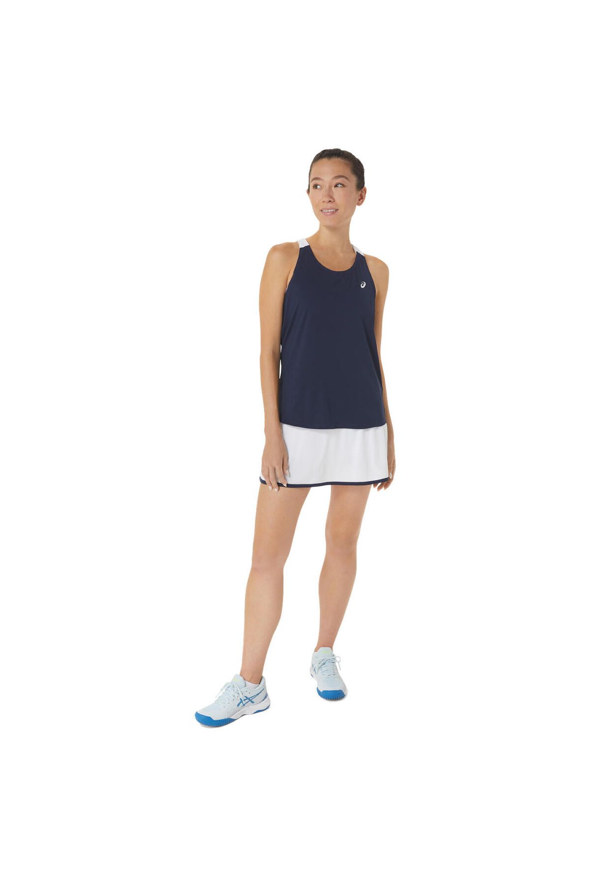 Asics Women Court Tank Kadın Lacivert Atlet 2042a261-402 2042A261-402