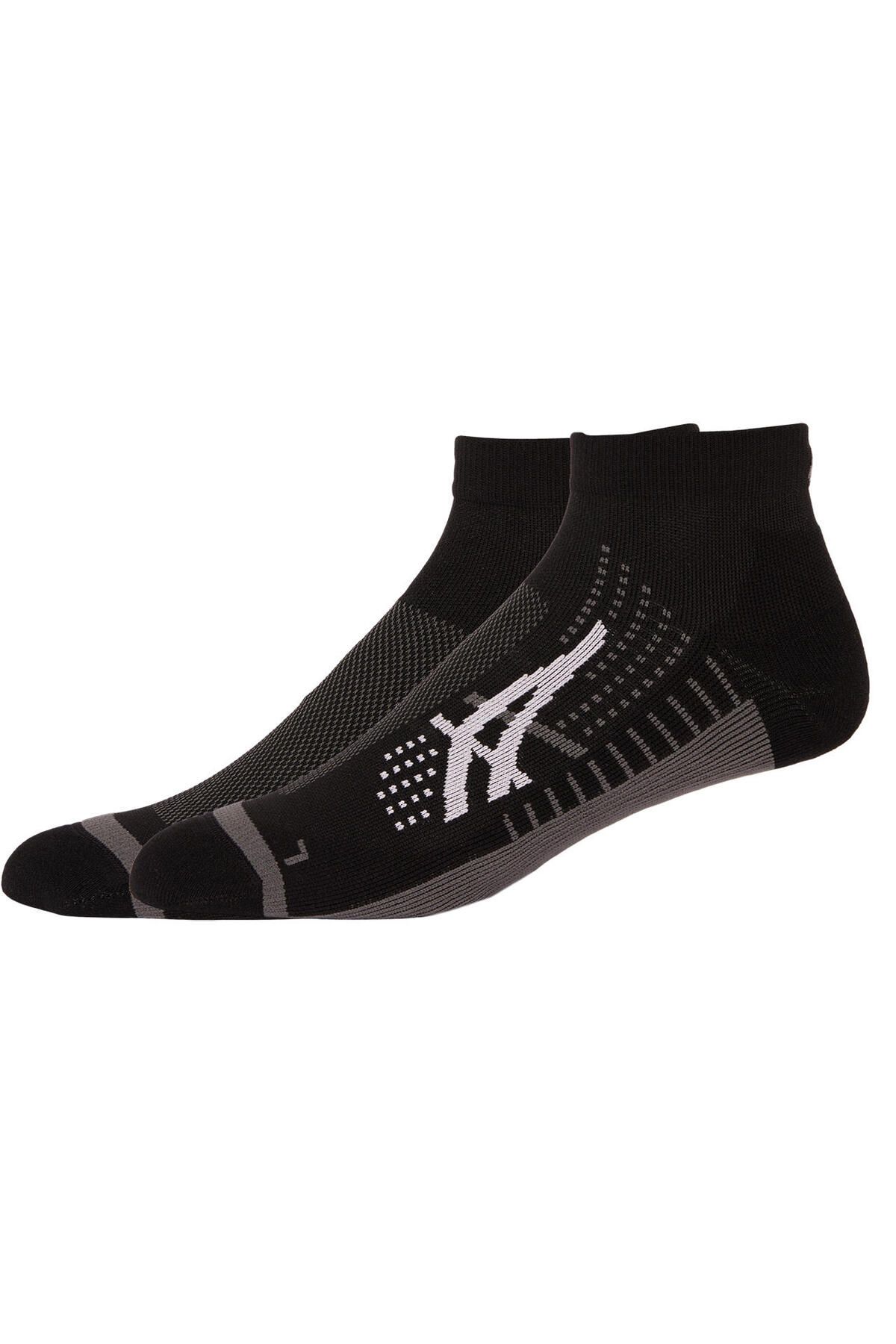 Черные носки унисекс Asics Icon Run Quarter Sock 3013a867-001 3013A867-001