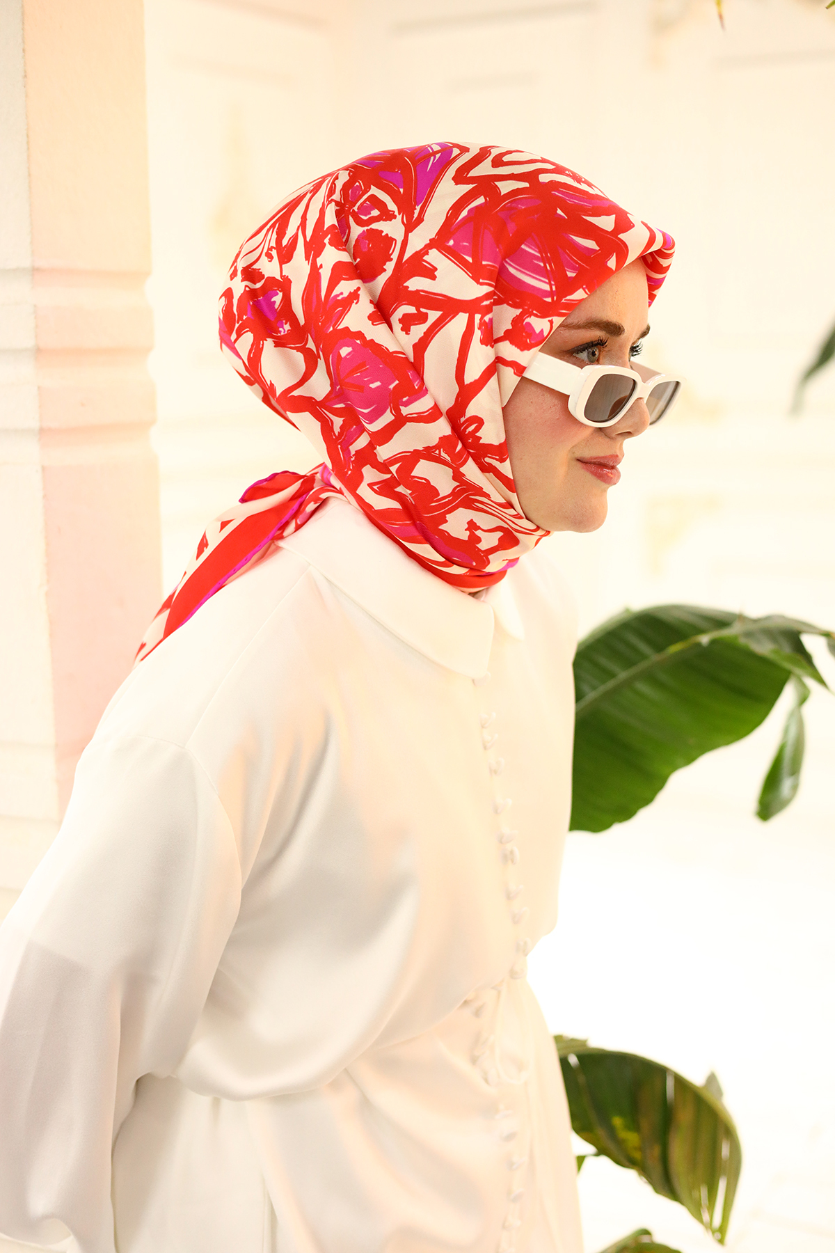 روسری زنانه خانه ابریشم | 11419-88 Silk Home - Image 4