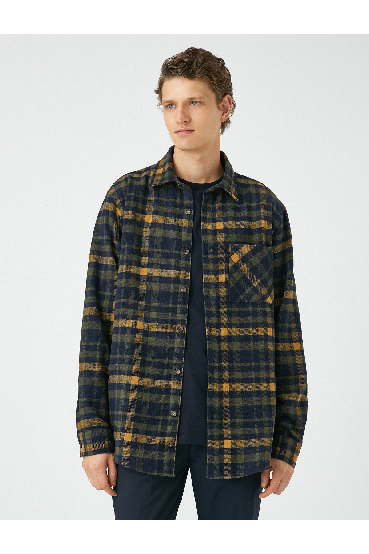 پیراهن مردانه کوتون | 4WAM60008HW Koton - Image 3