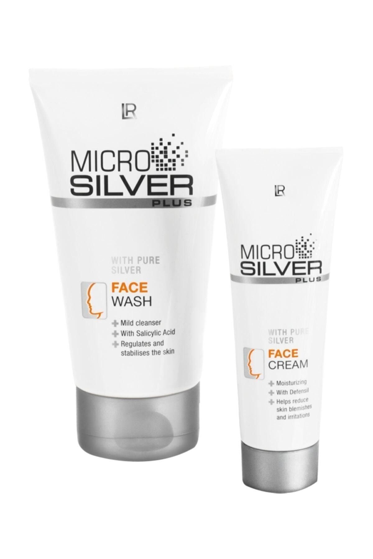 ست مراقبت از صورت Microsilver Plus 150 ml.50 ml LR