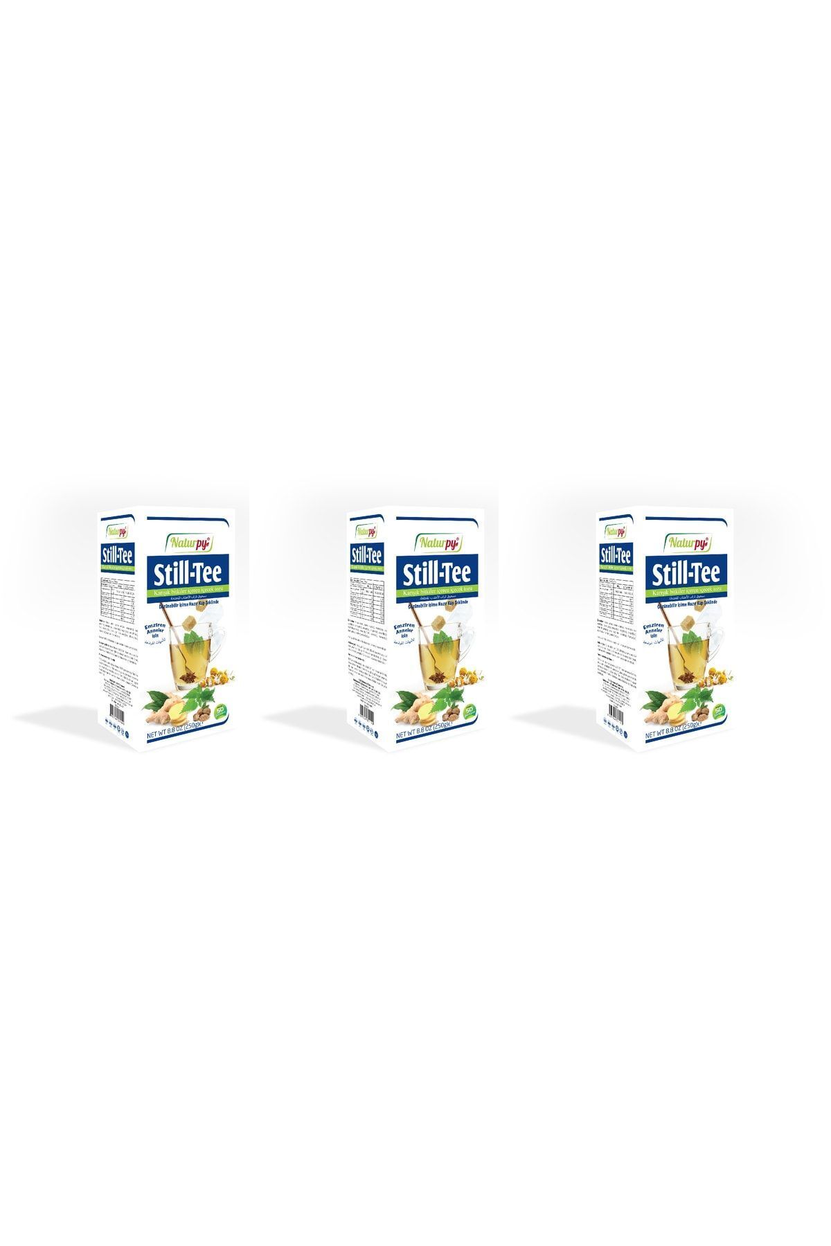 Naturpy 3 Lü Still Tee Milk Tea Emziren Anneler İçin