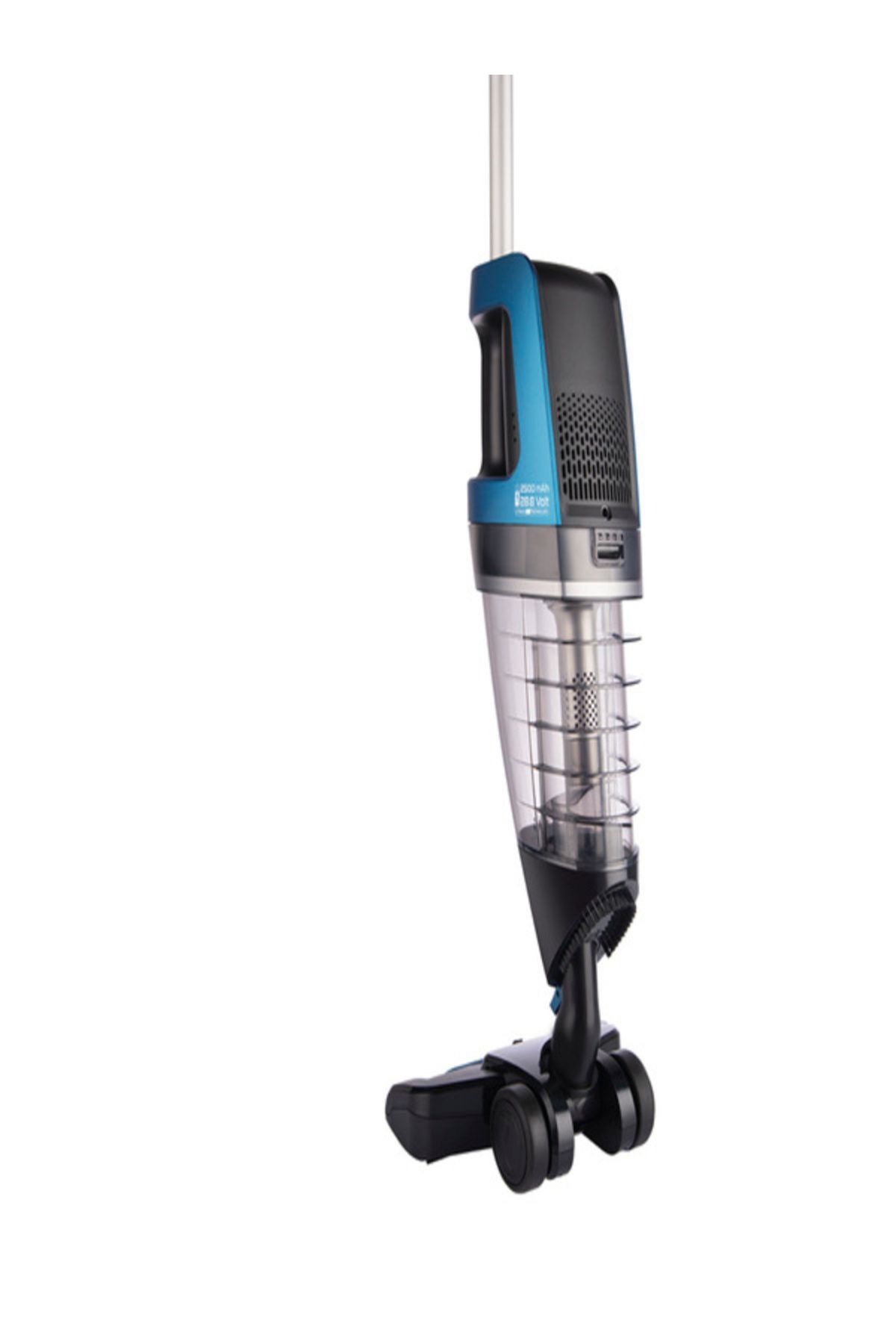 Süpürgeç e-max ET11201 2’in 1 Şarjlı Dik Süpürge Mavi - 12
