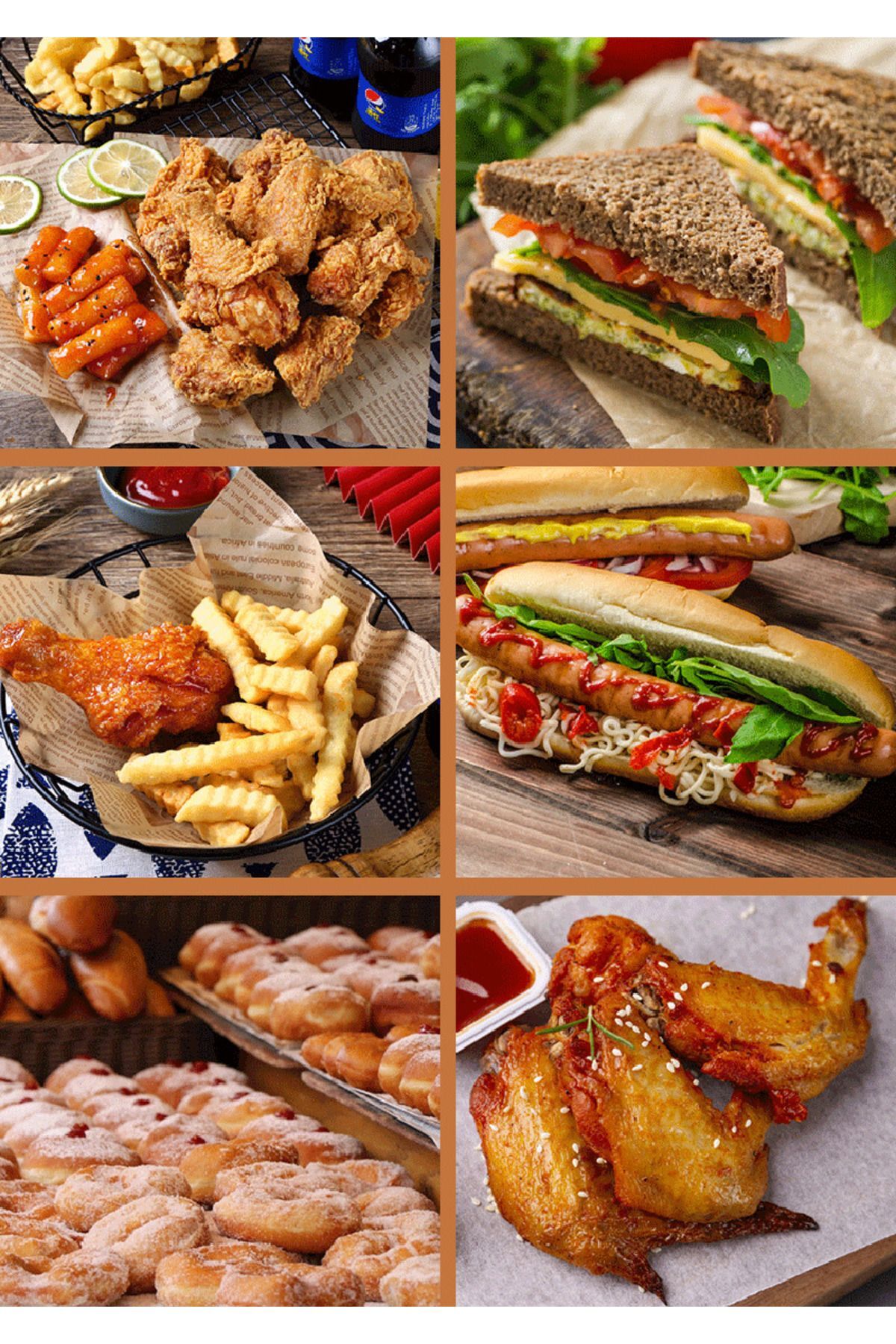 AKCAKESE Vintage Newspaper Pattern - Self-Oiled Paper, 50 Pieces