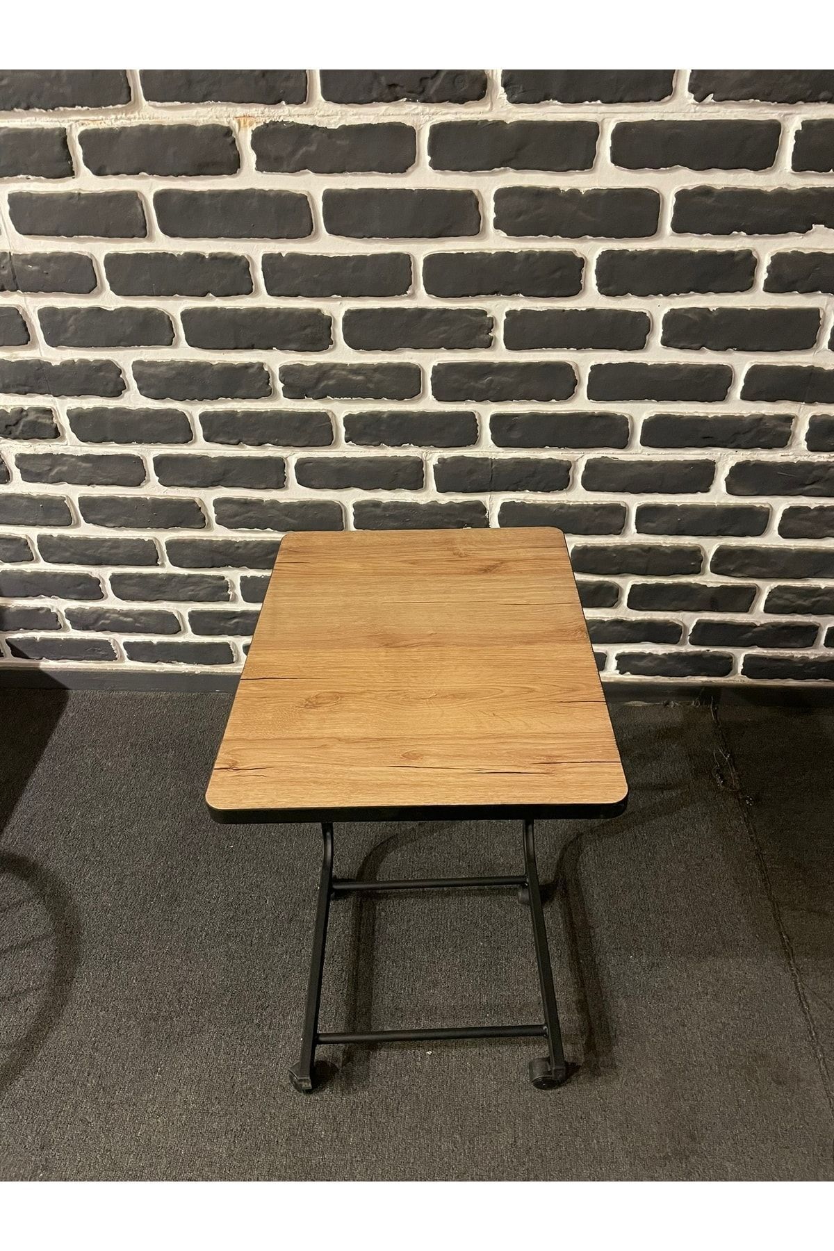 Sehpa Tekerlekli C Koltuk Sehpası Yan Sehpa