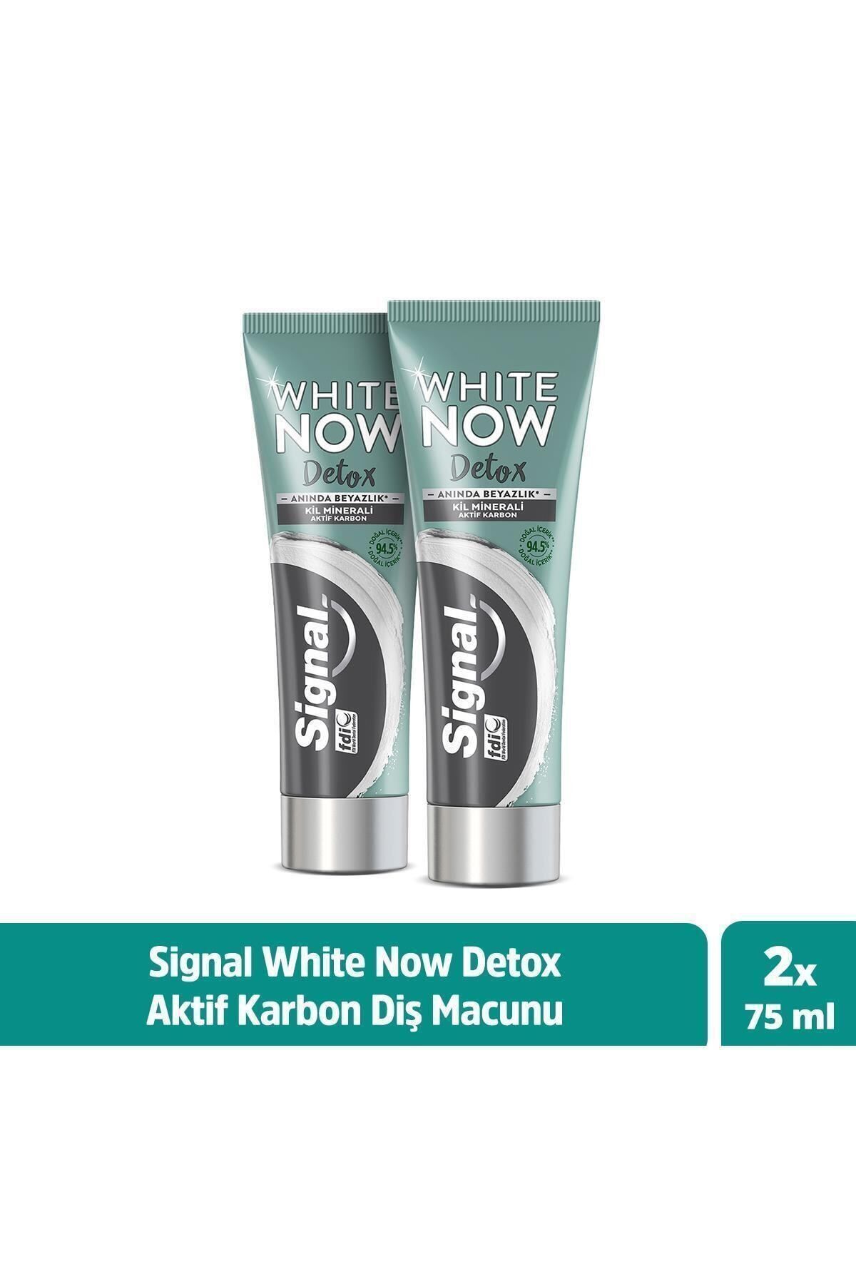 Signal-White Now Detox Clay Mineral & Activated Carbon Toothpaste 75 ml 1