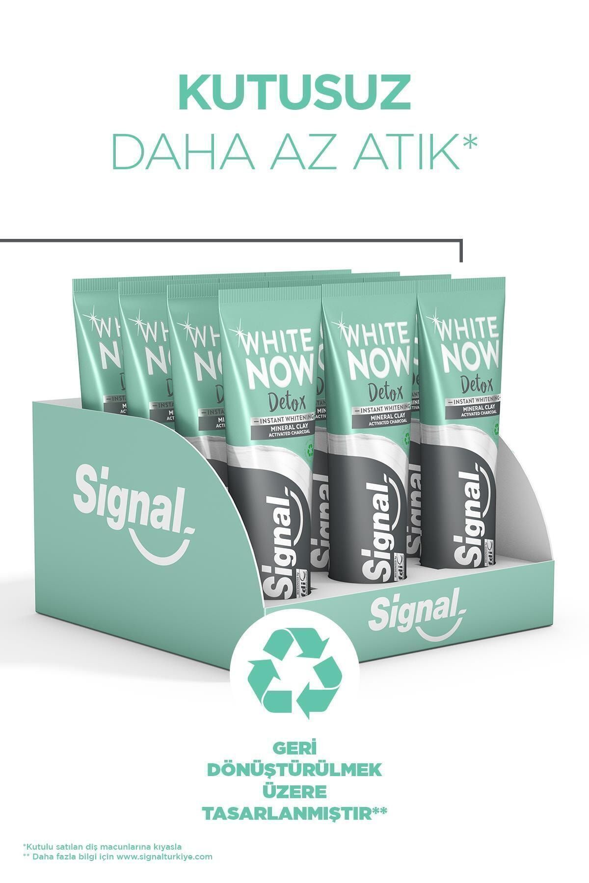 Signal-White Now Detox Clay Mineral & Activated Carbon Toothpaste 75 ml 7
