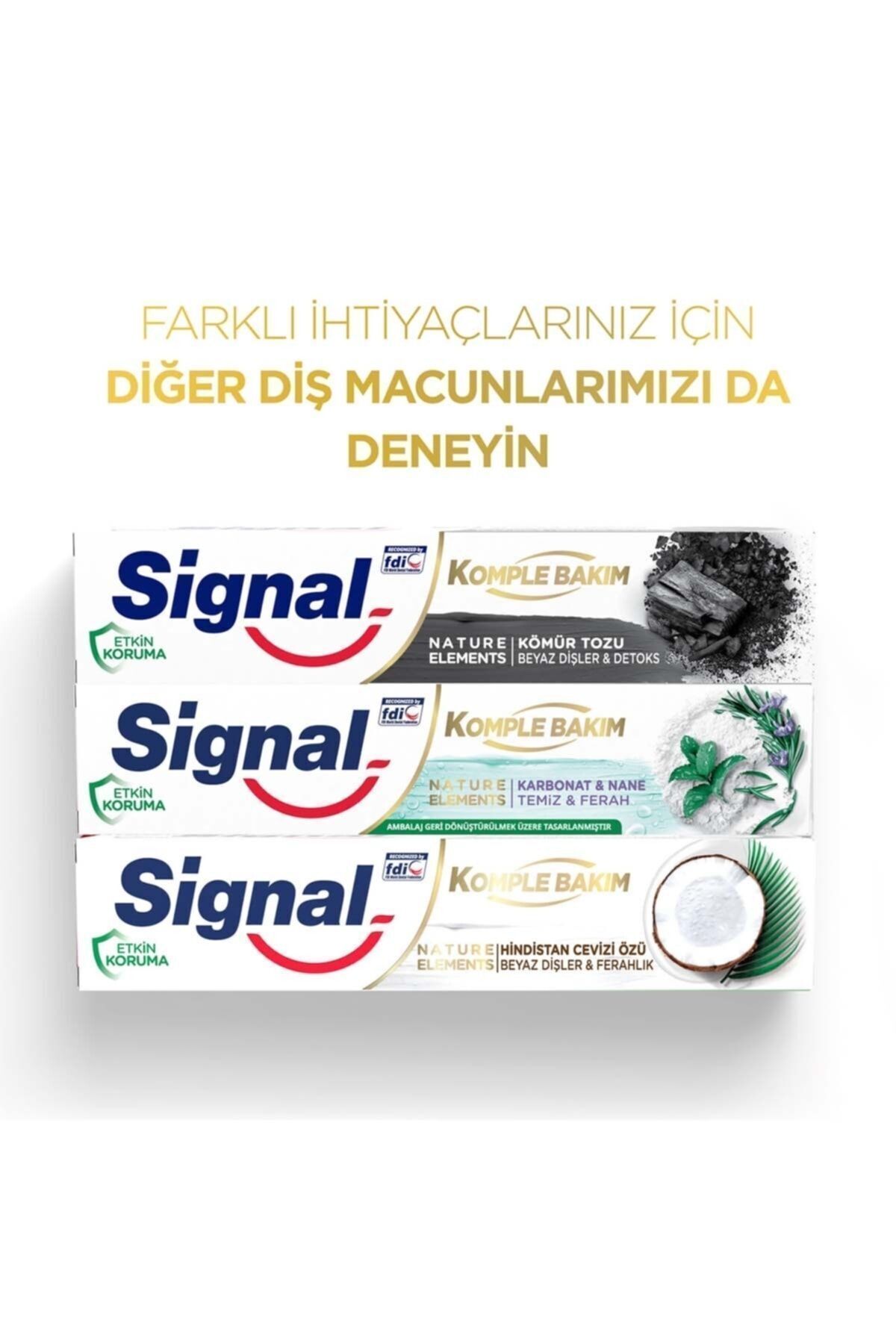 Signal-Nature Elements Charcoal Charcoal Powdered Toothpaste for Effective Protection 75 ml 8