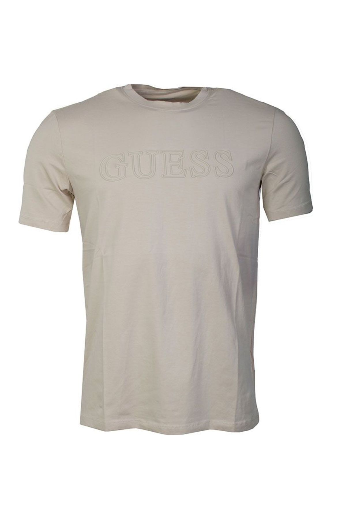 تی شرت چند رنگ مردانه حدس SS Alphy نوشته شده t shirt بژ Guess