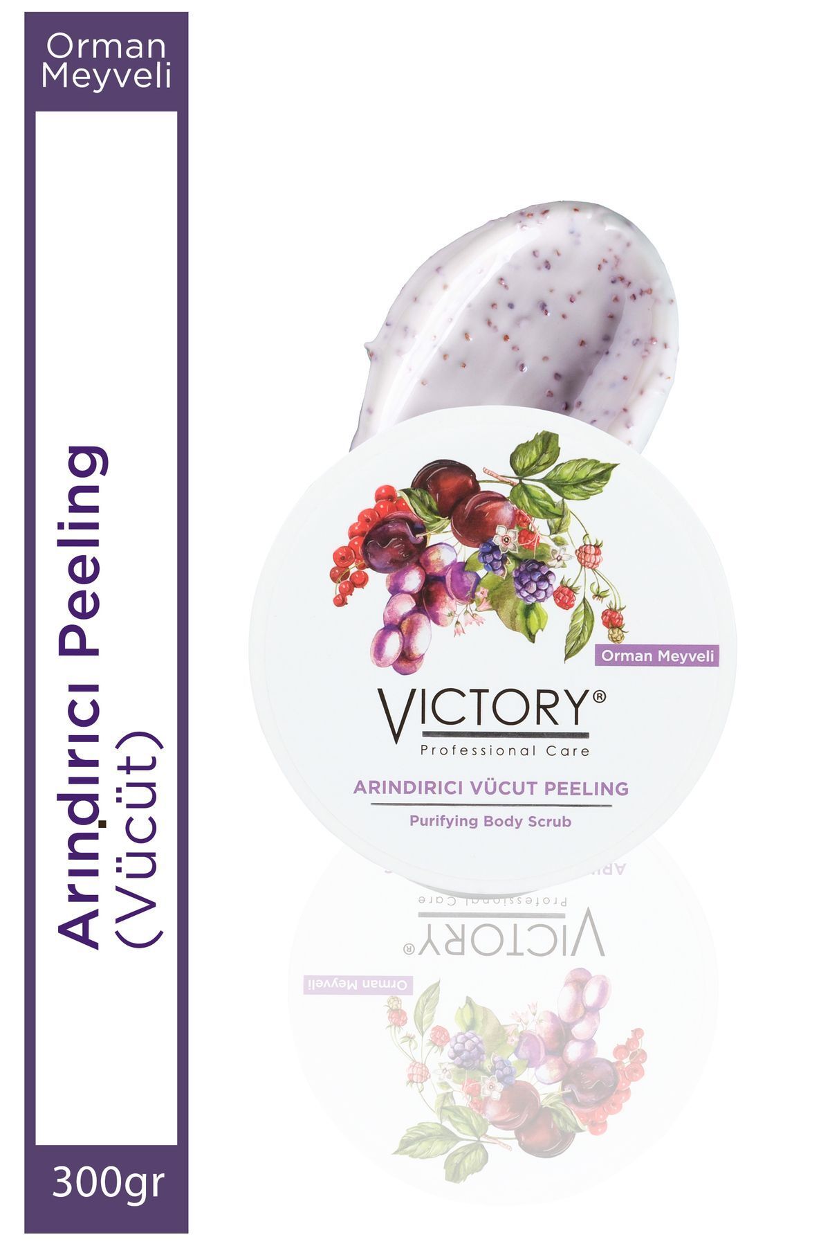 Arındırıcı Vücut Peeling-Ahududu ,Yaban Mersini,Böğürtlen,Goji Berry