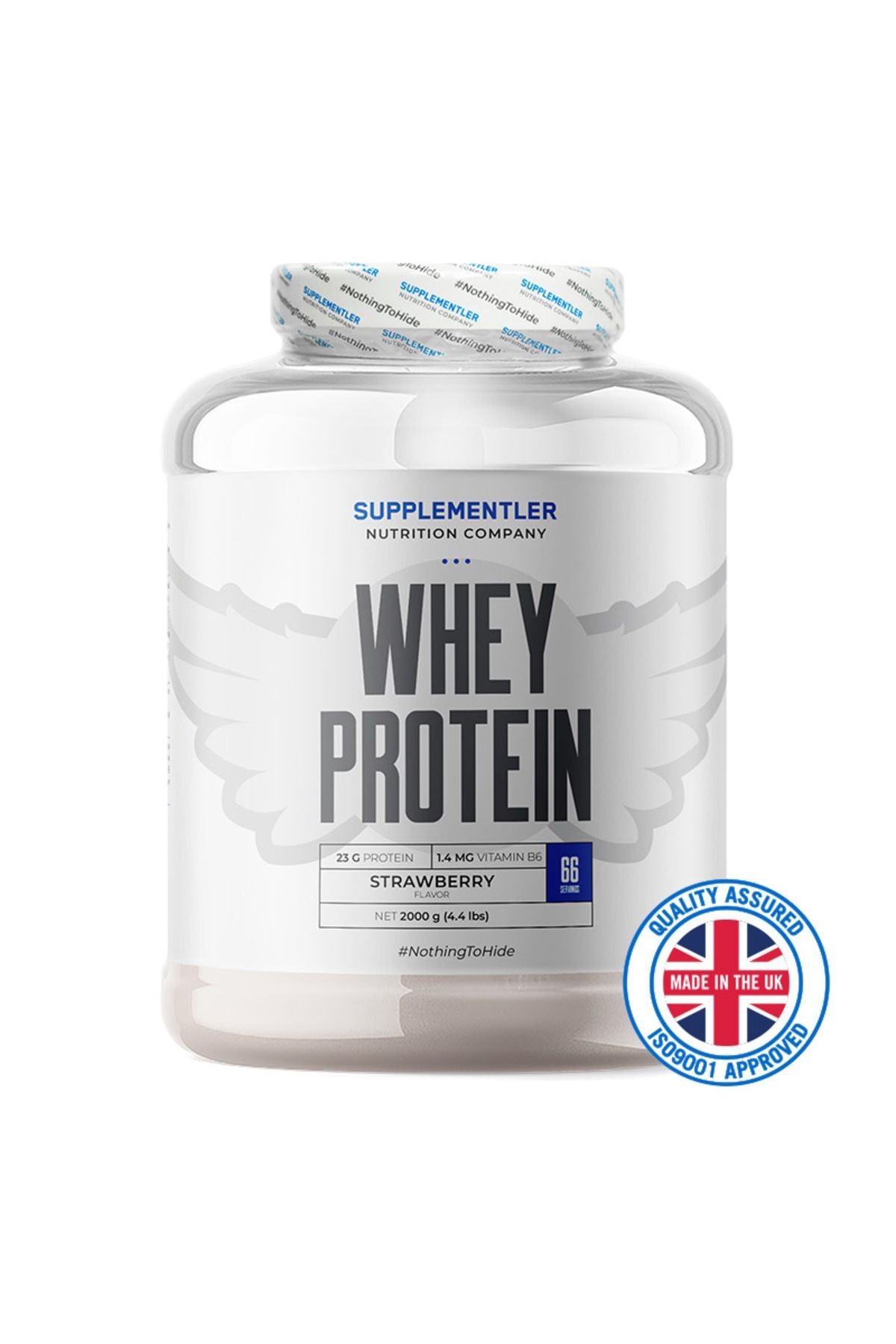 Whey Protein 2000 g Strawberry