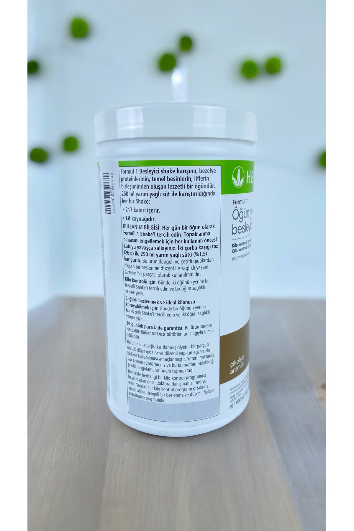 Formül 1 Çikolatalı Shake 550gr 5