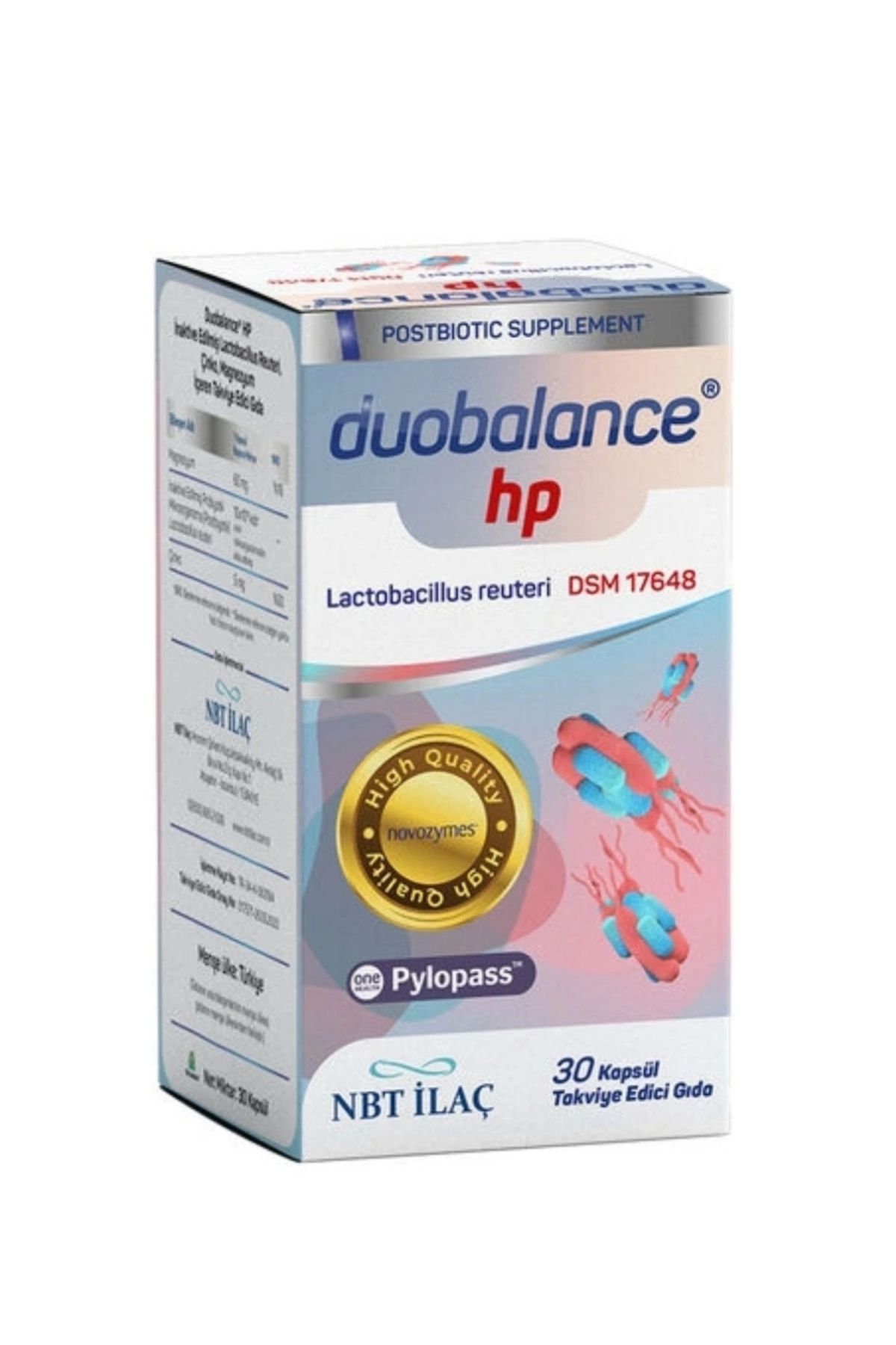 Duobalance ® hp 30 Kapsül Takviye Edici Gıda 8680645530944