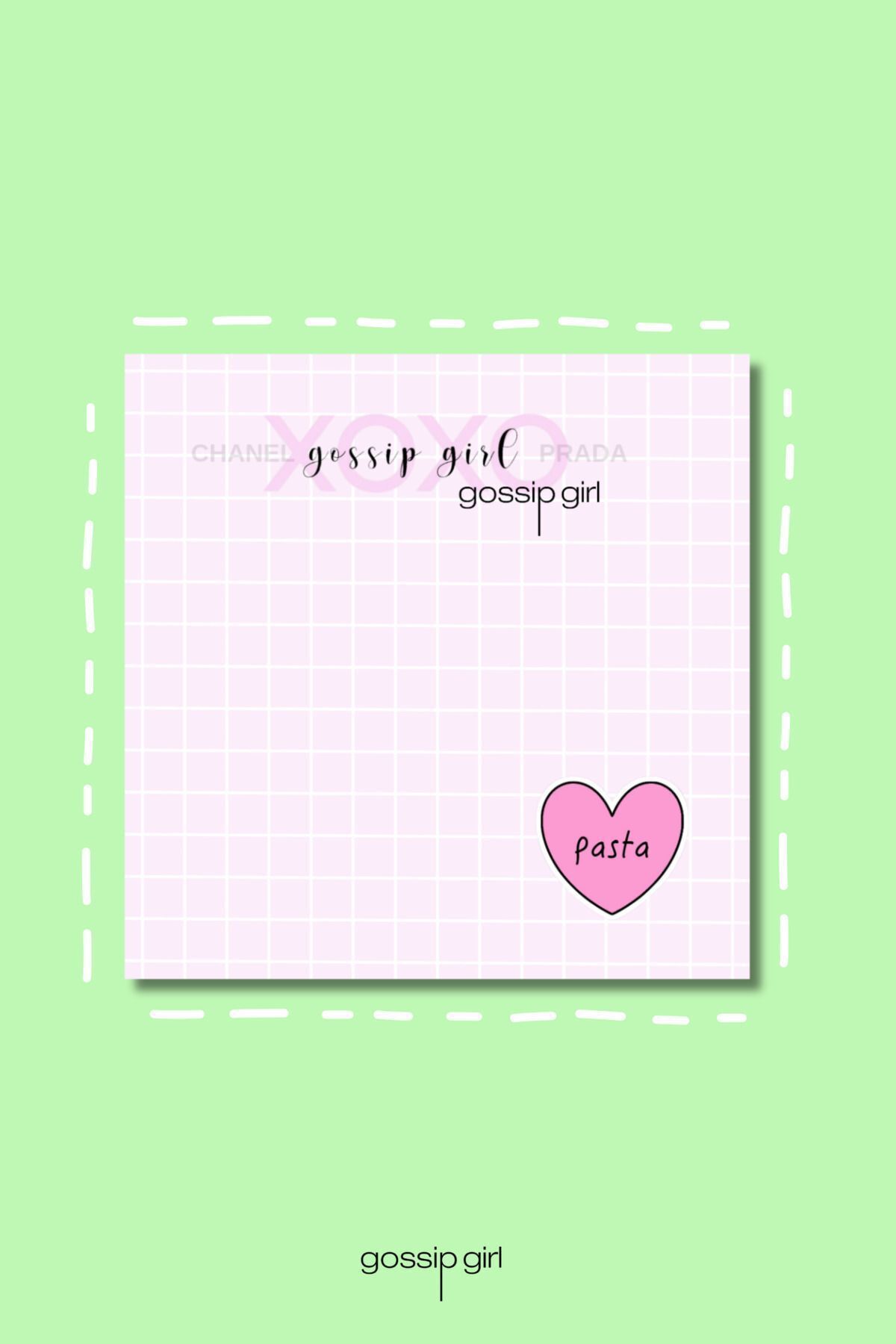 pnkycrco-Gossip Girl Note Paper Memopad Exam Preparation Memo Pad Notepad 2