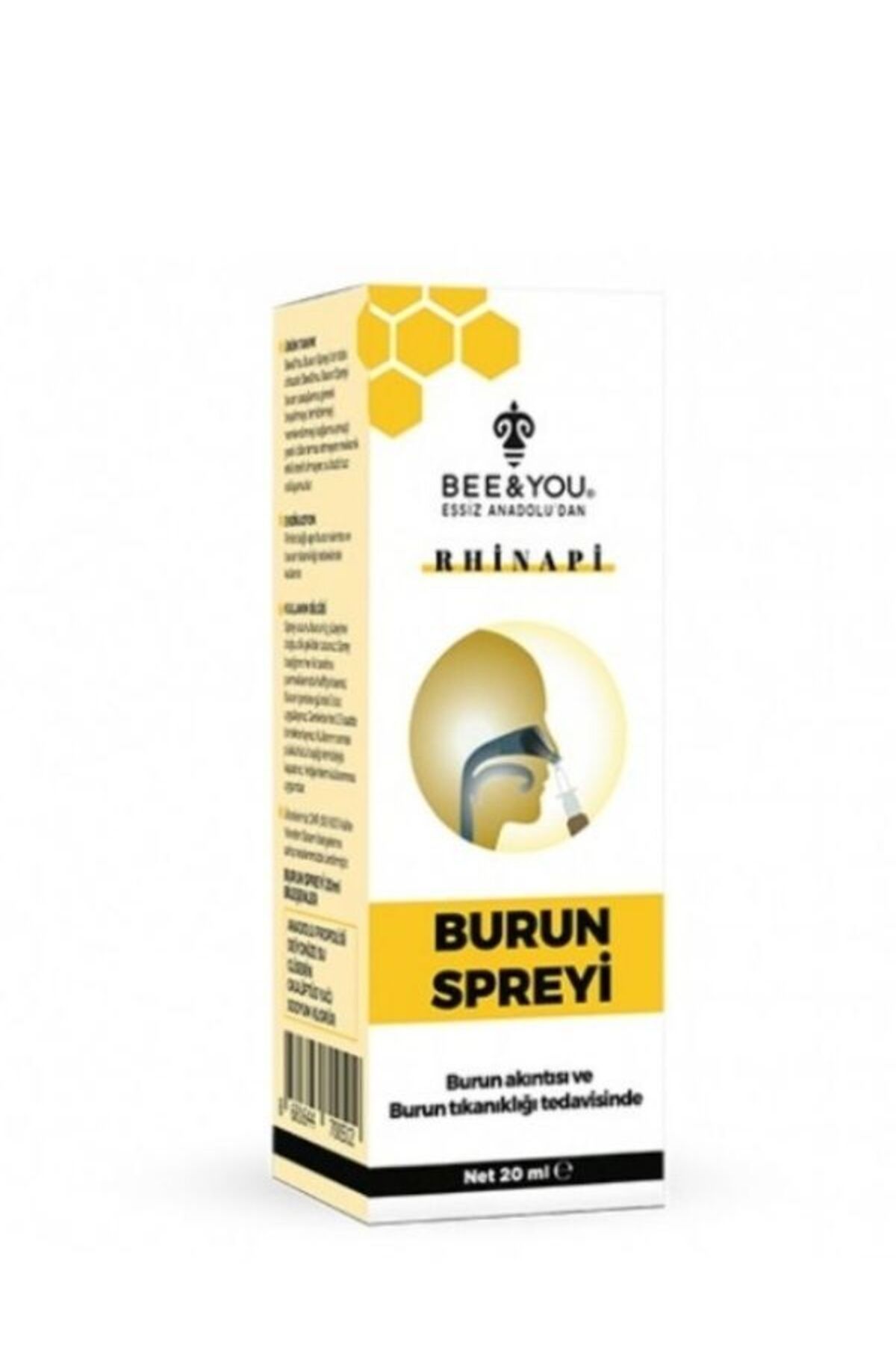 BEE & YOU FROM THE FASCINATING ANATOLIALAND Rhinapi Burun Spreyi