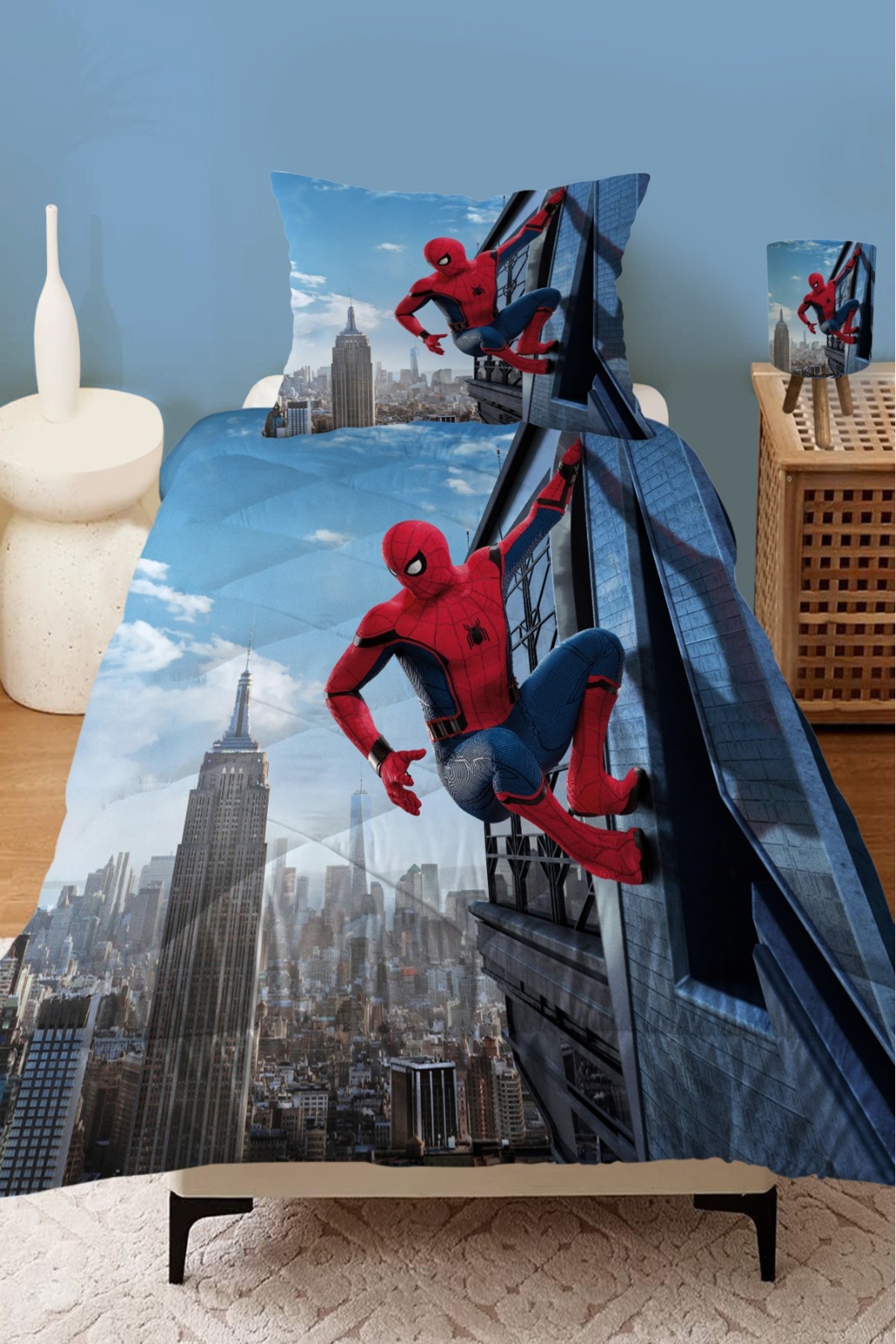Şen Dekorasyon SPİDERMAN UYKU SETİ
