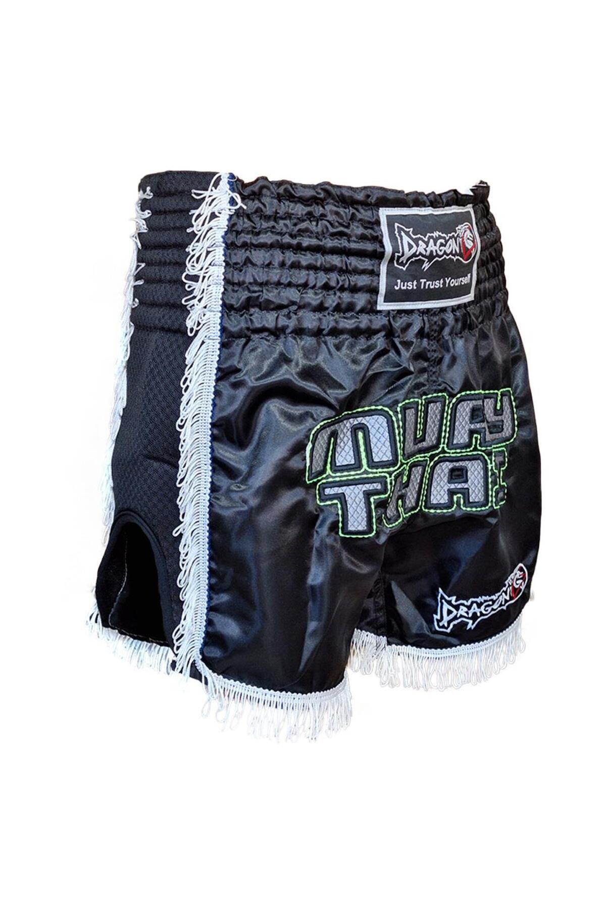 Dragondo-MT3020 Apache Muay Thai Shorts - Tassels 2