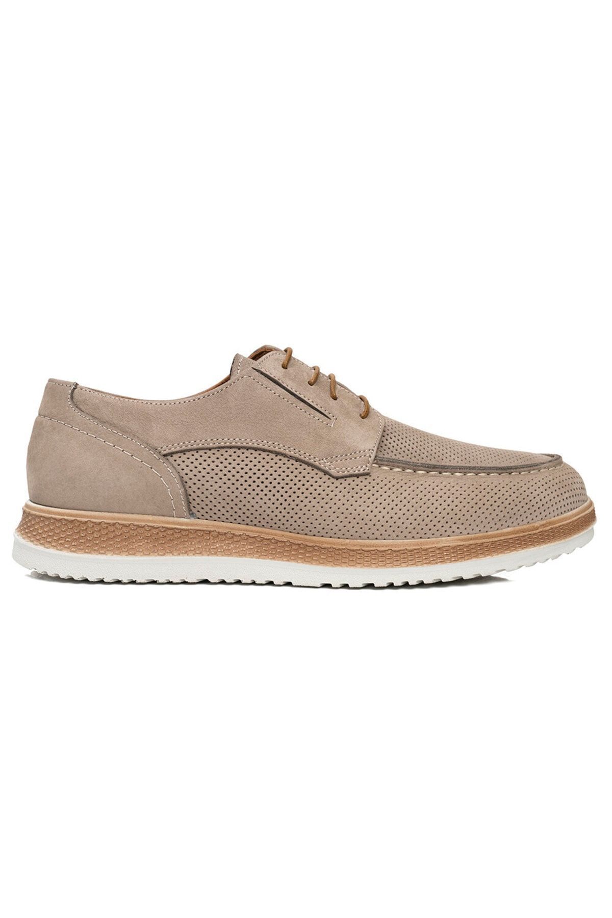 کفش مردانه Mink Nubuck چرم اصل آکسفورد 3y1ua62585 Greyder