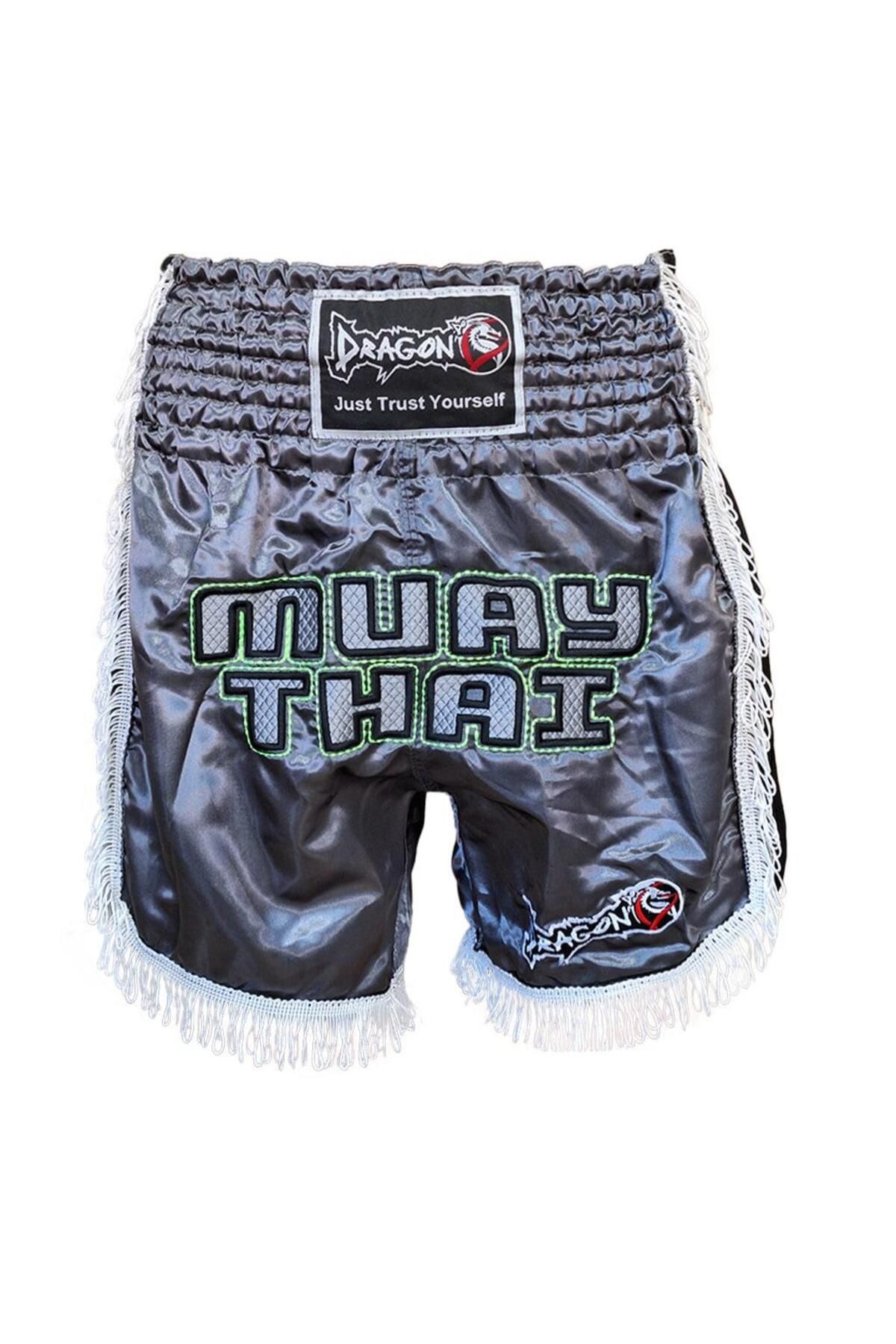 Dragondo-MT3020 Apache Muay Thai Shorts - Tassels 1