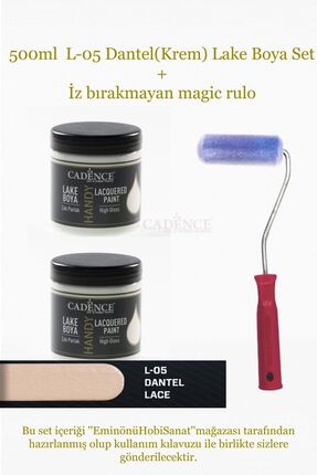 Cadence Boya Cadence Handy Lake -l-05 Dantel 500ml Vernik Gerektirmeyen Boya ...