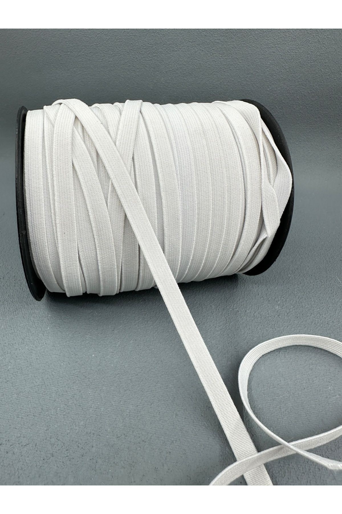 paşateks since 1995 şekil Cauciuc Cu Chingă Albă De 8 Mm De 5 Metri - One Size